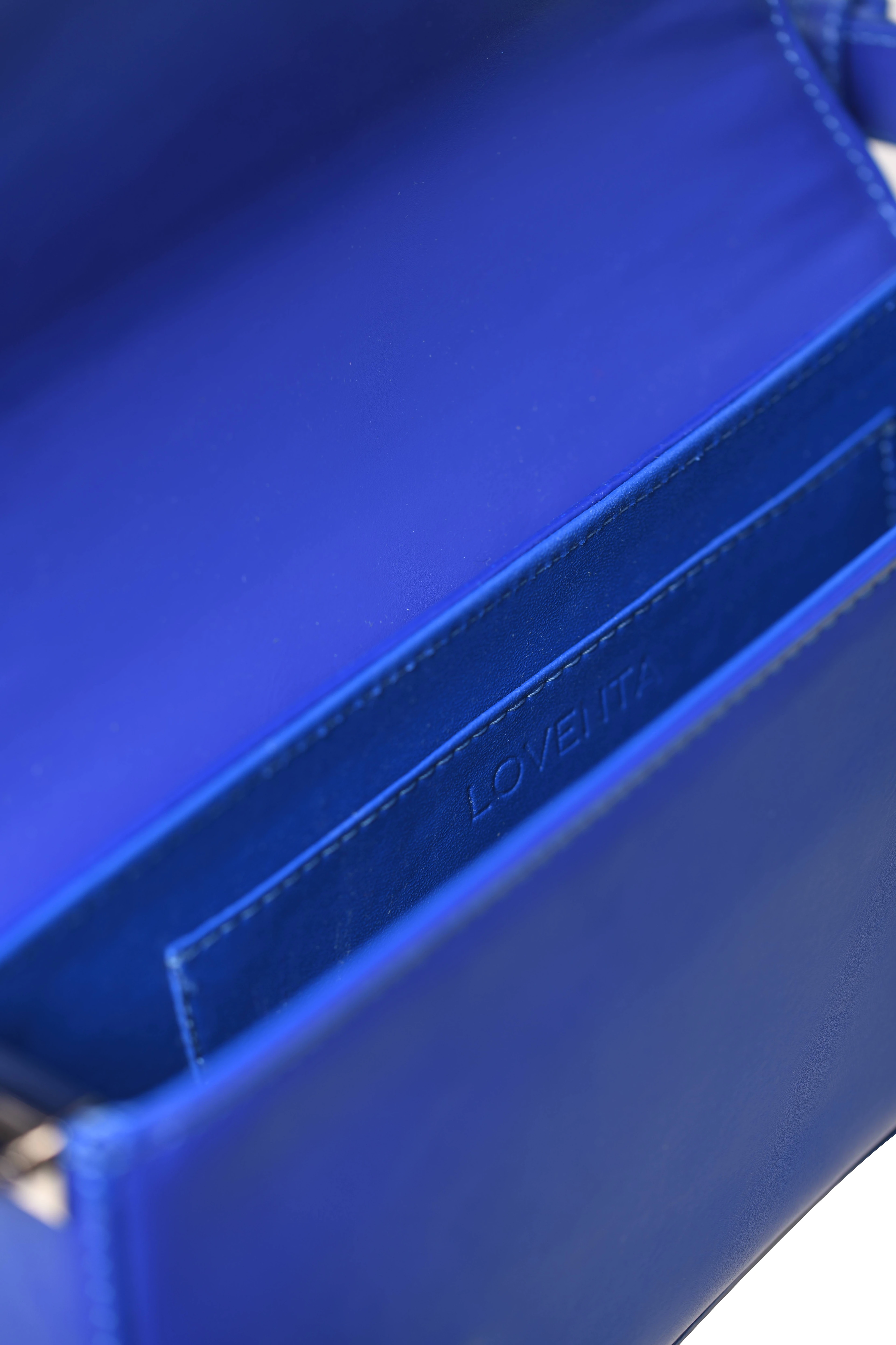 Ayarlanabilir Askılı Baget Çanta Hera - Saks Mavi