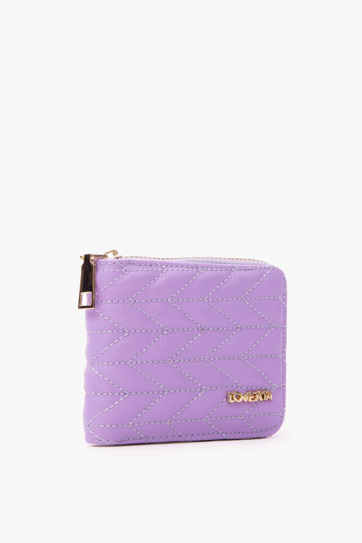 Embroidered Zippered Wallet Beleni