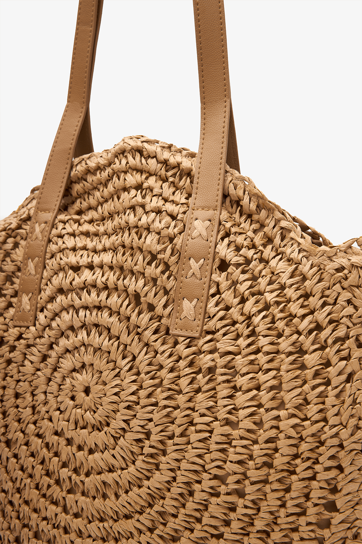 Round Straw Bag Elvana