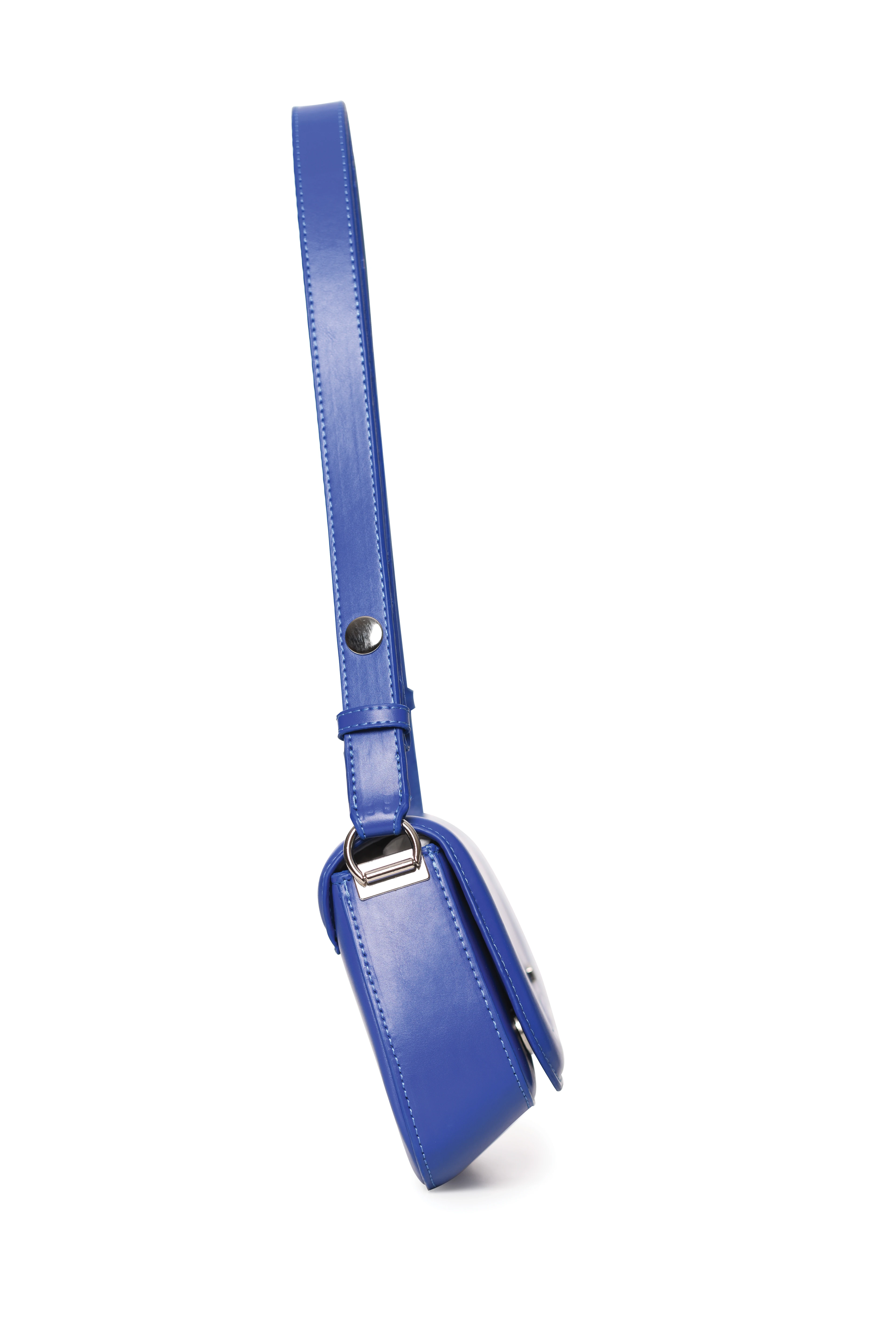 Ayarlanabilir Askılı Baget Çanta Hera - Saks Mavi