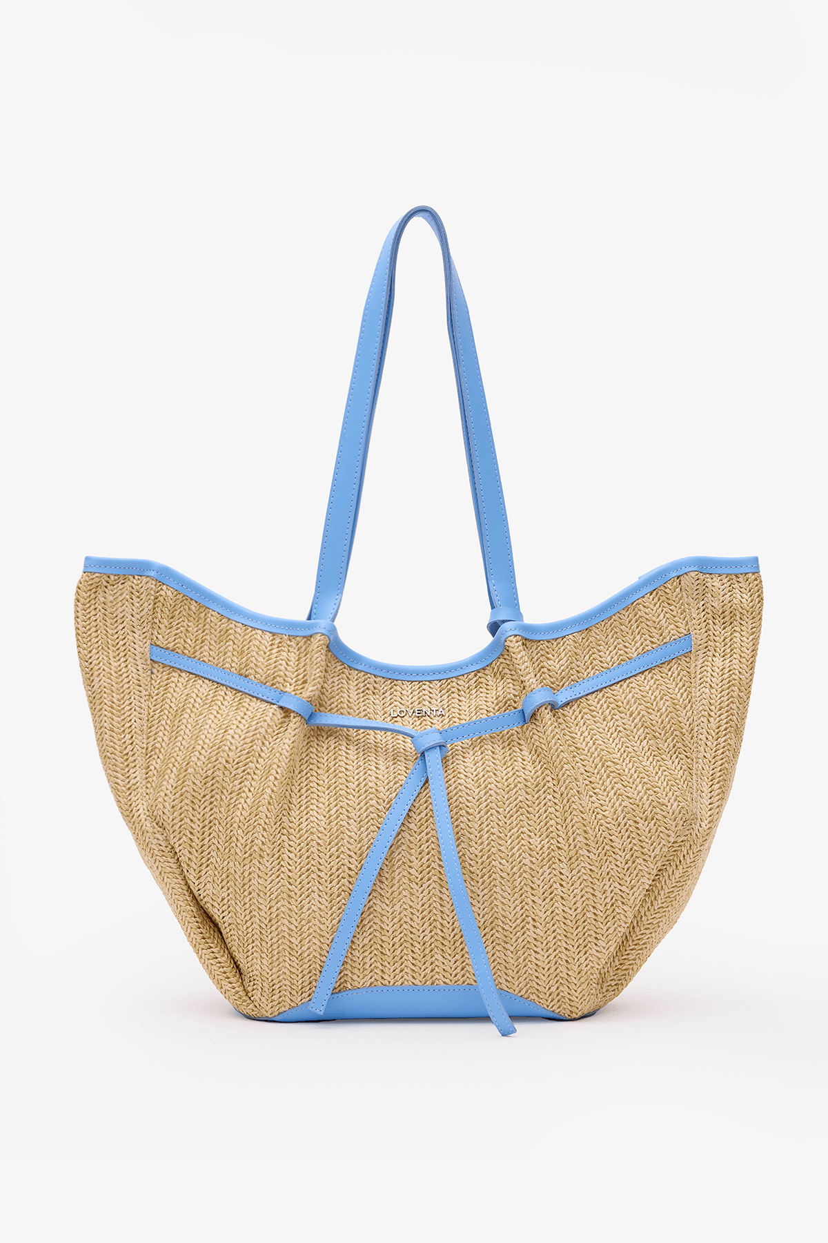 Large Tote Bag Niesha - Allure Mer Blue