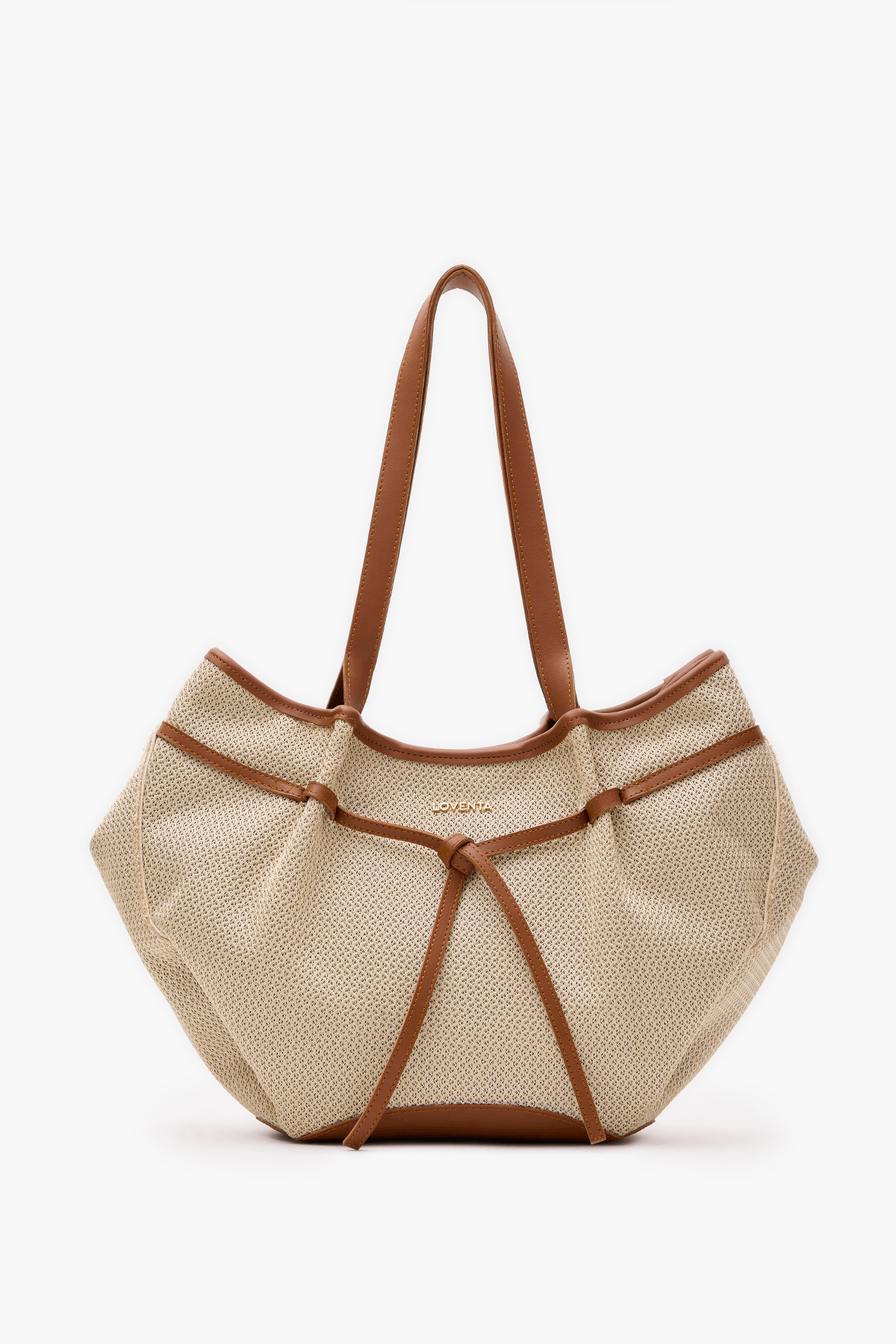 Large Tote Bag Niesha - Allure Bej Taba