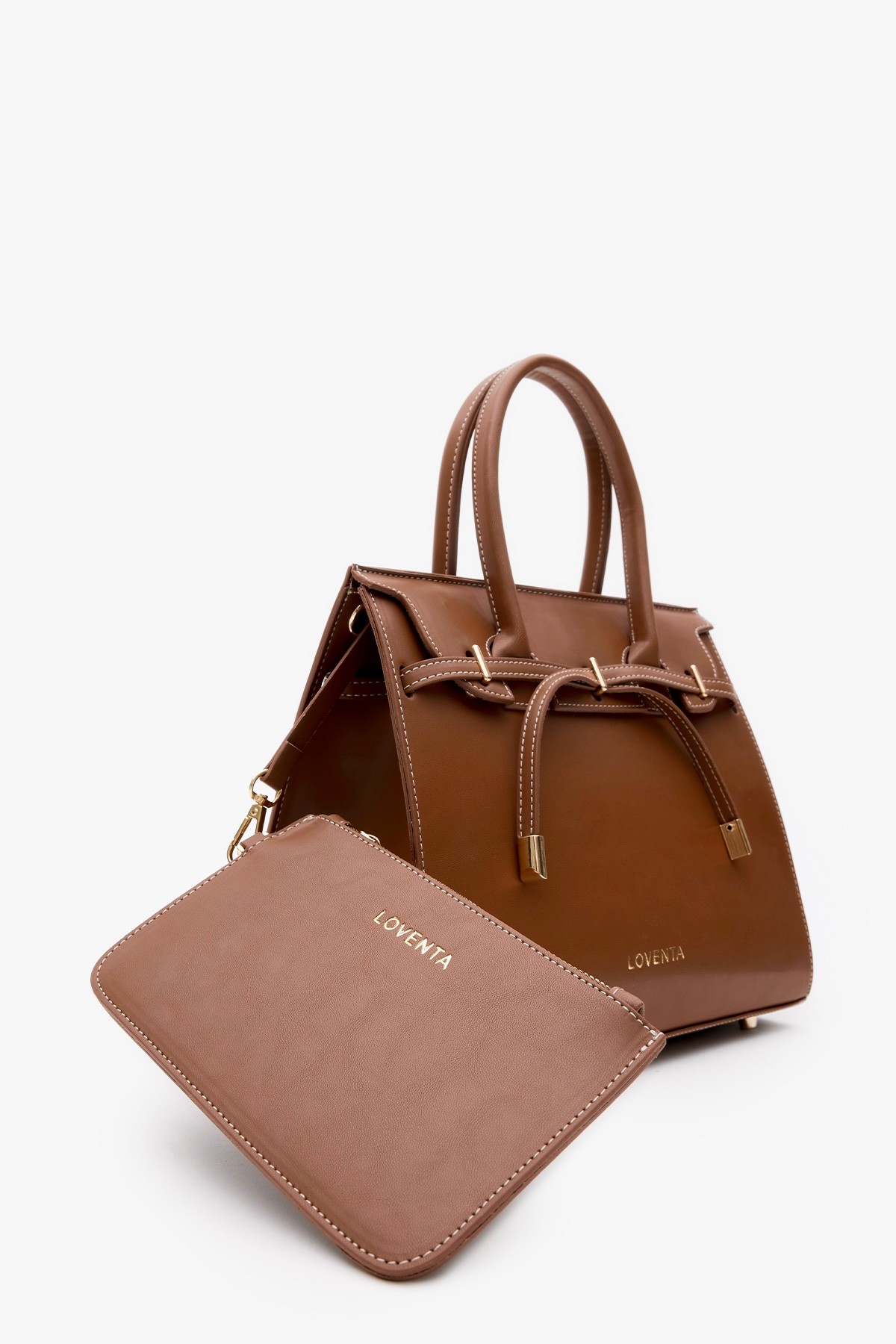 Midsize Hand Bag Ciara - Taba