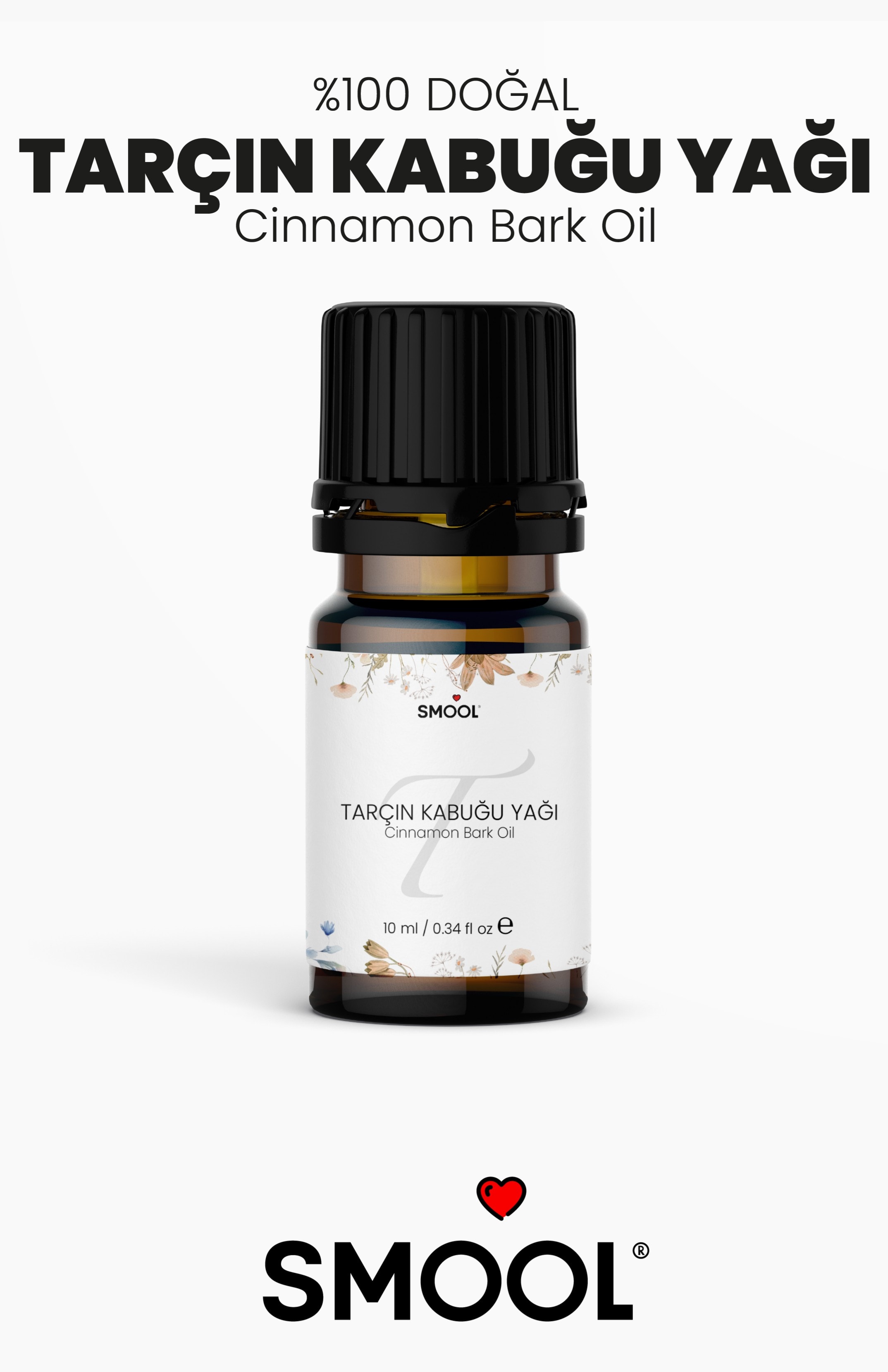 Tarçın Kabuğu Uçucu Yağı – 100% Saf ve Doğal – 10 ml