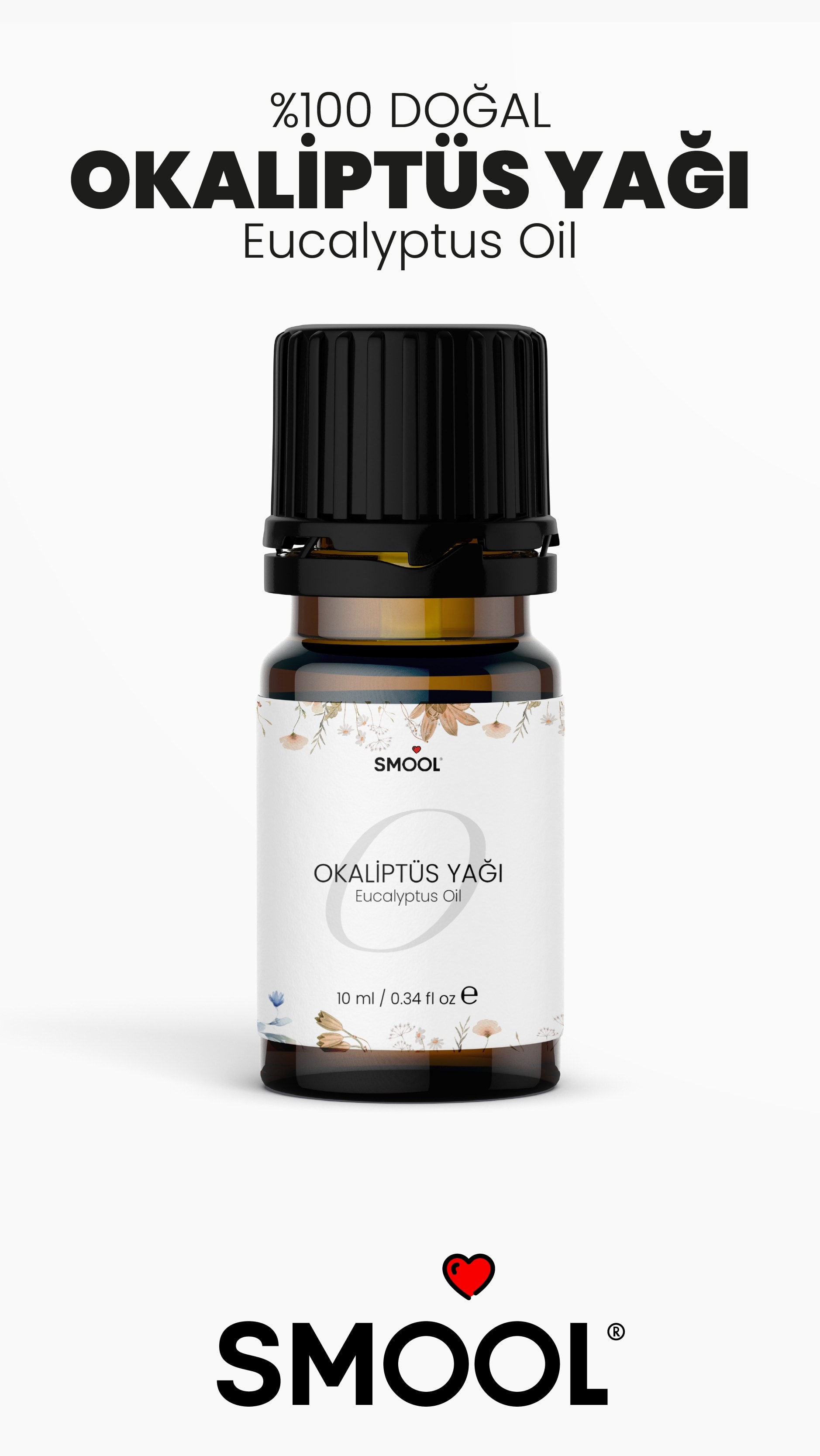 Okaliptüs Uçucu Yağı – 100% Saf ve Doğal – 10 ml