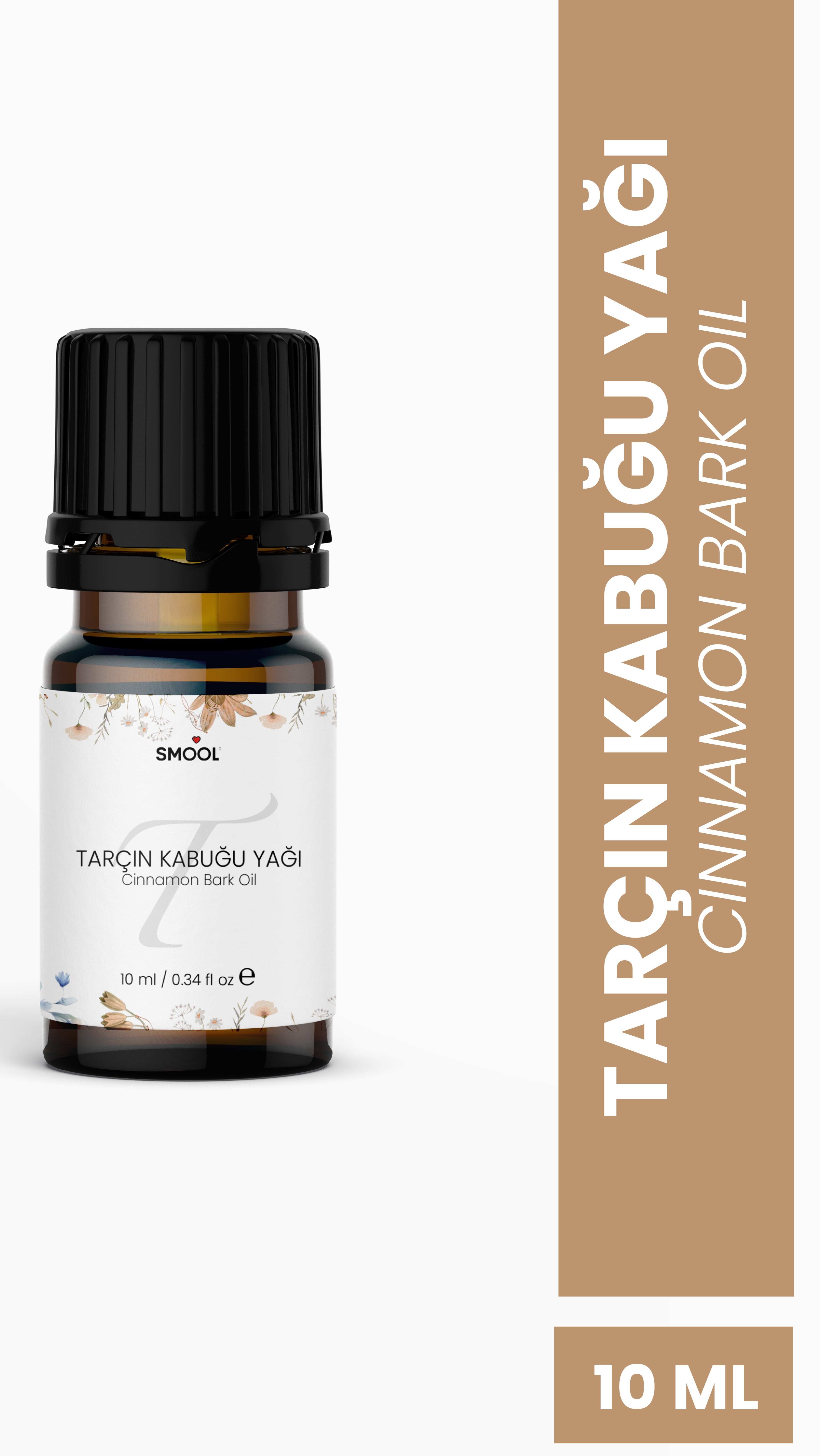 Tarçın Kabuğu Uçucu Yağı – 100% Saf ve Doğal – 10 ml
