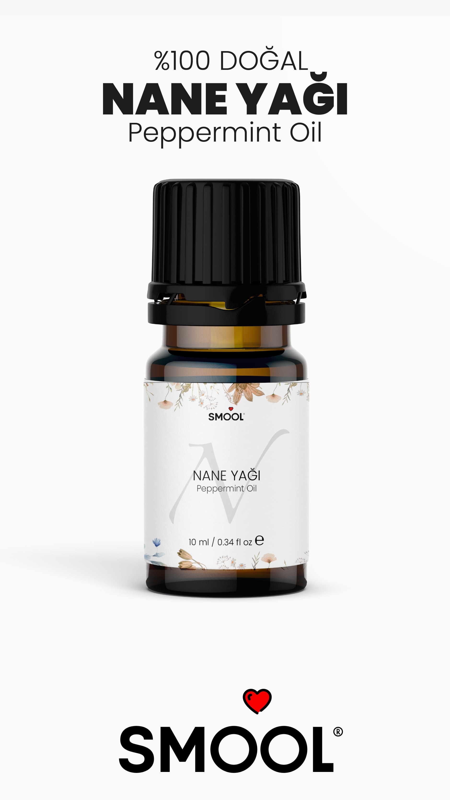 Nane Uçucu Yağı – 100% Saf ve Doğal – 10 ml