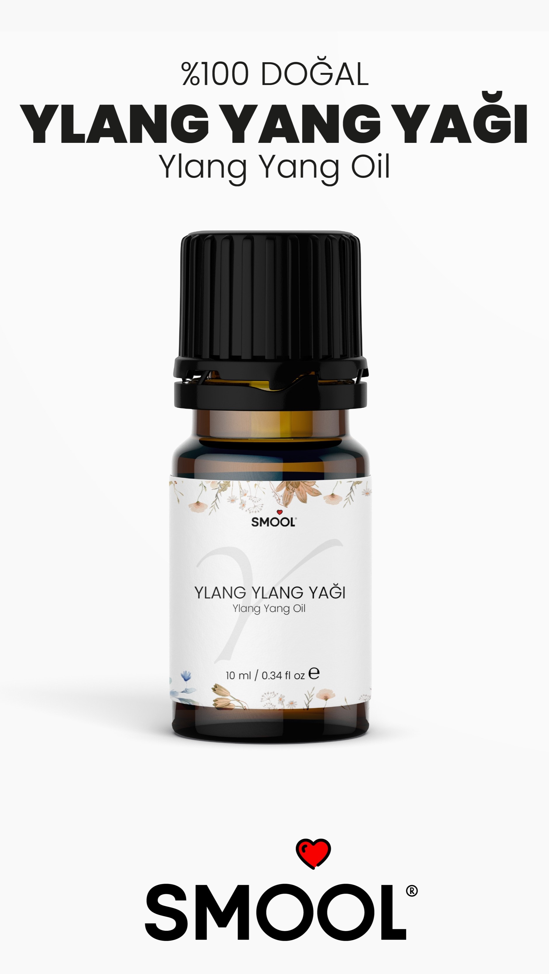 Ylang Ylang Uçucu Yağı – 100% Saf ve Doğal – 10 ml