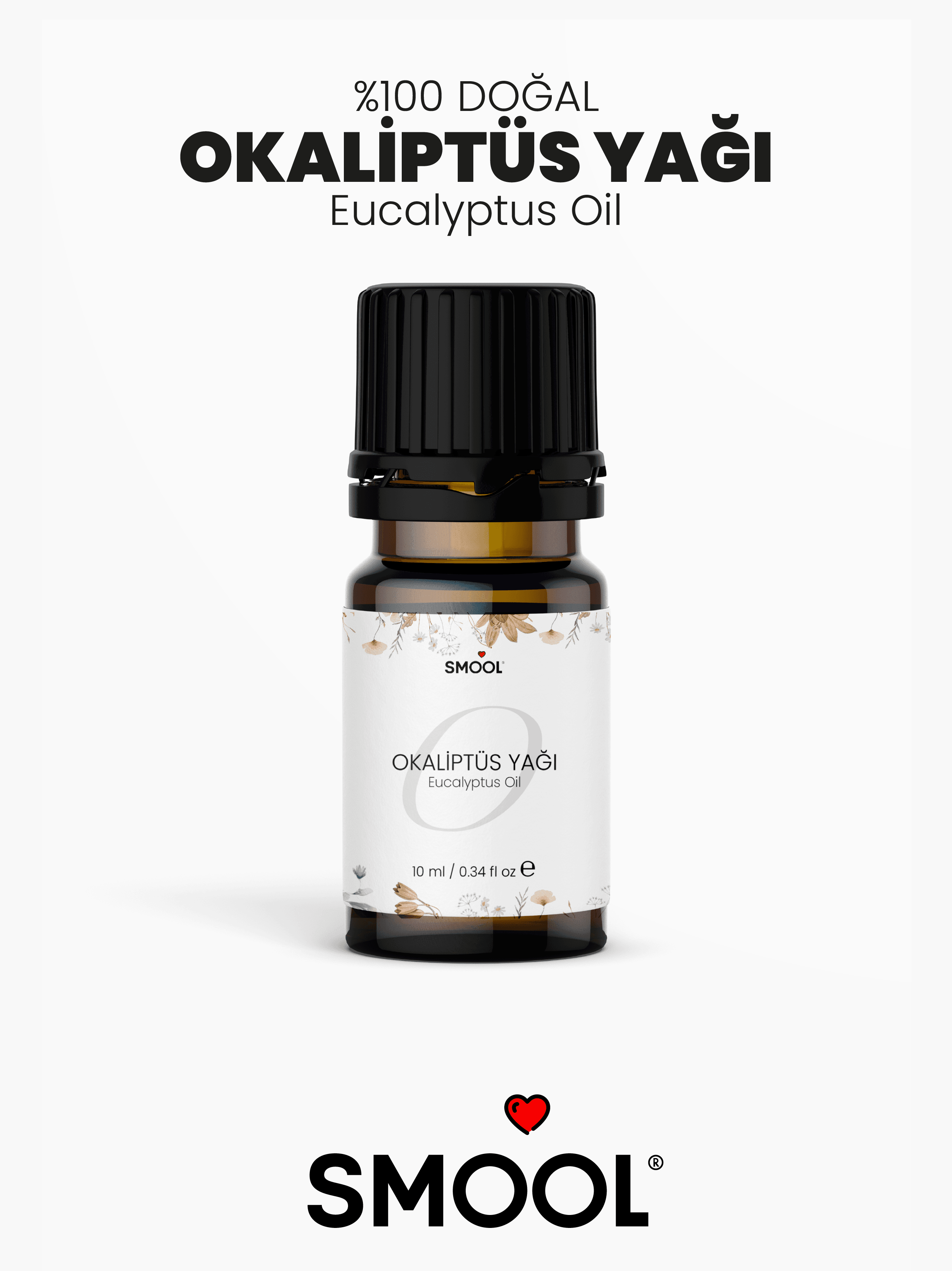%100 Saf ve Doğal Okaliptüs Uçucu Yağı 10ml