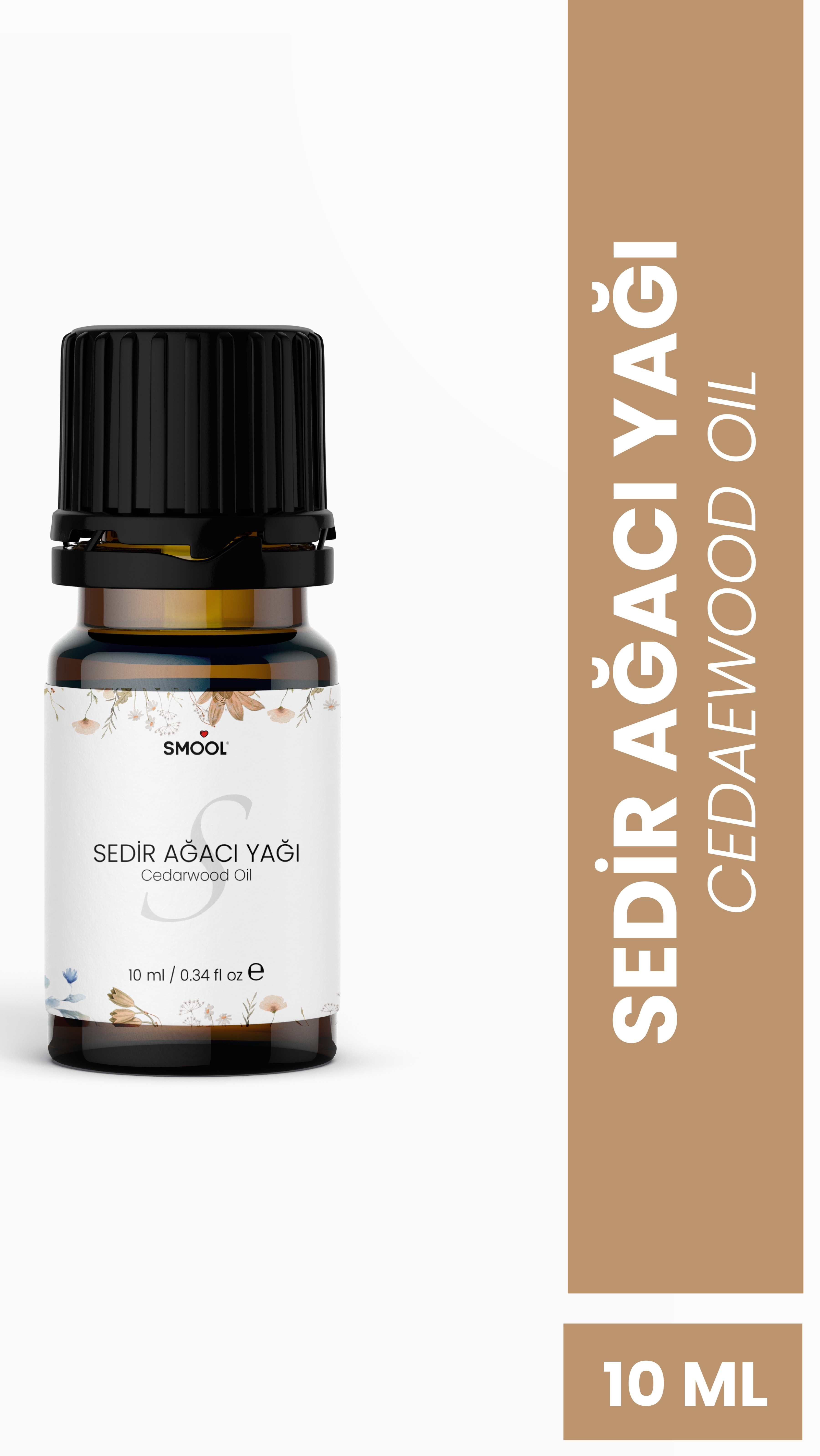 Sedir Ağacı Uçucu Yağı – 100% Saf ve Doğal – 10 ml