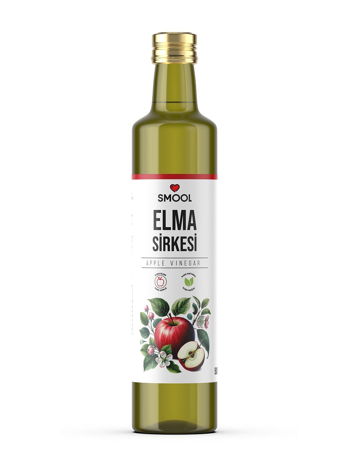 Elma Sirkesi Doğal Fermentasyon 500 ML