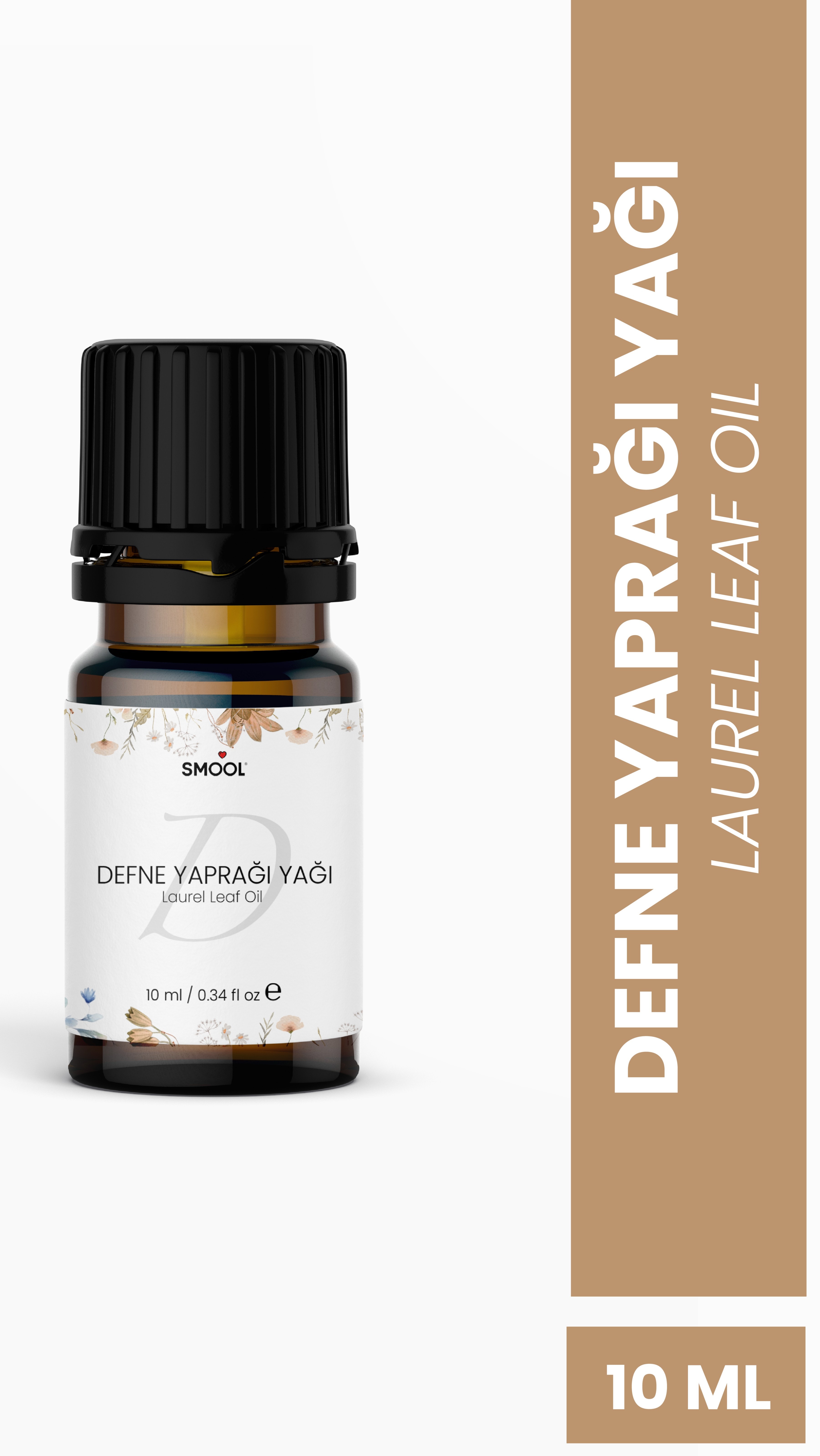 Defne Yaprağı Uçucu Yağı – 100% Saf ve Doğal – 10 ml