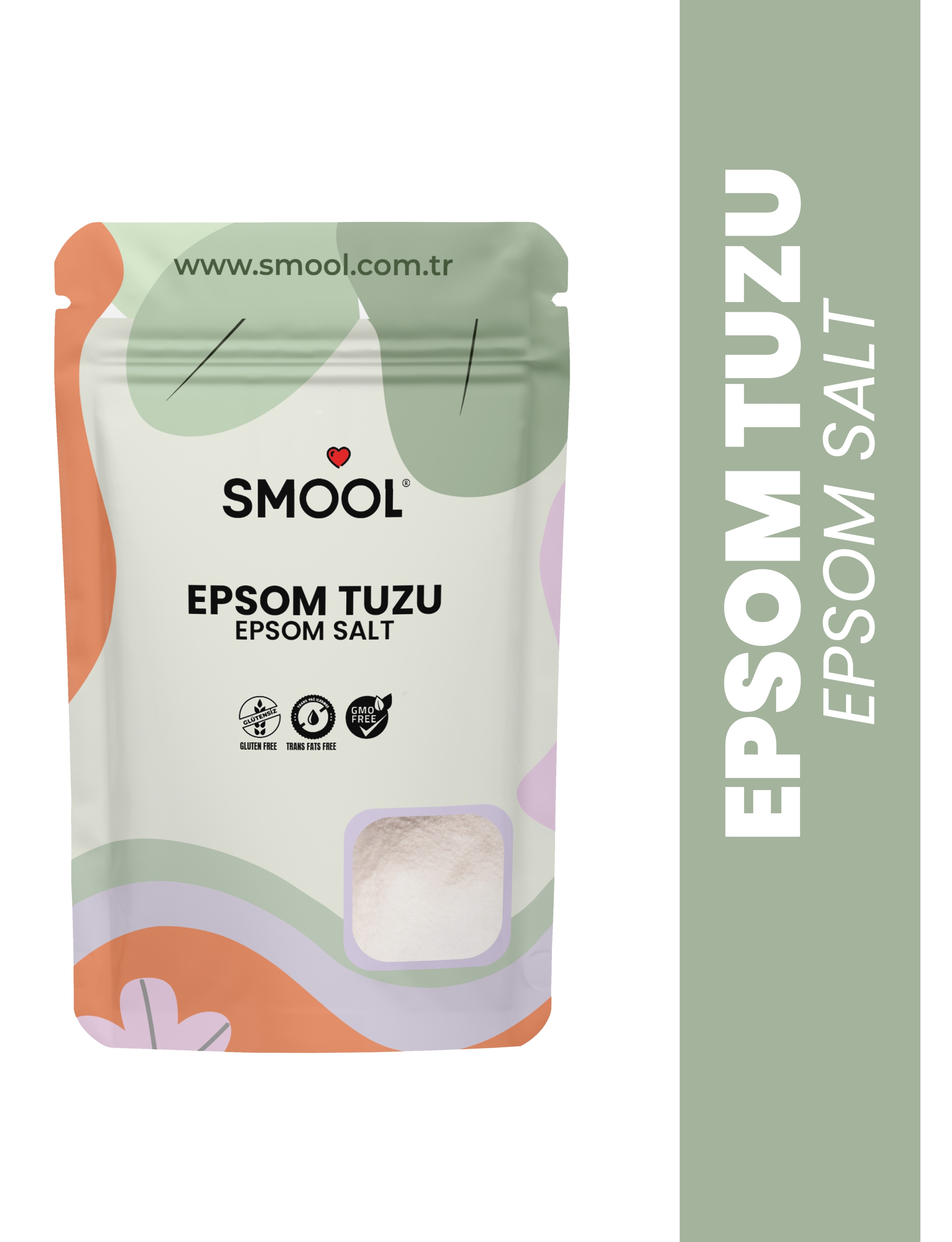 Epsom Tuzu (1000 GR) İngiliz Tuzu Magnezyum Sülfat Katkısız Doğal 1 Kg