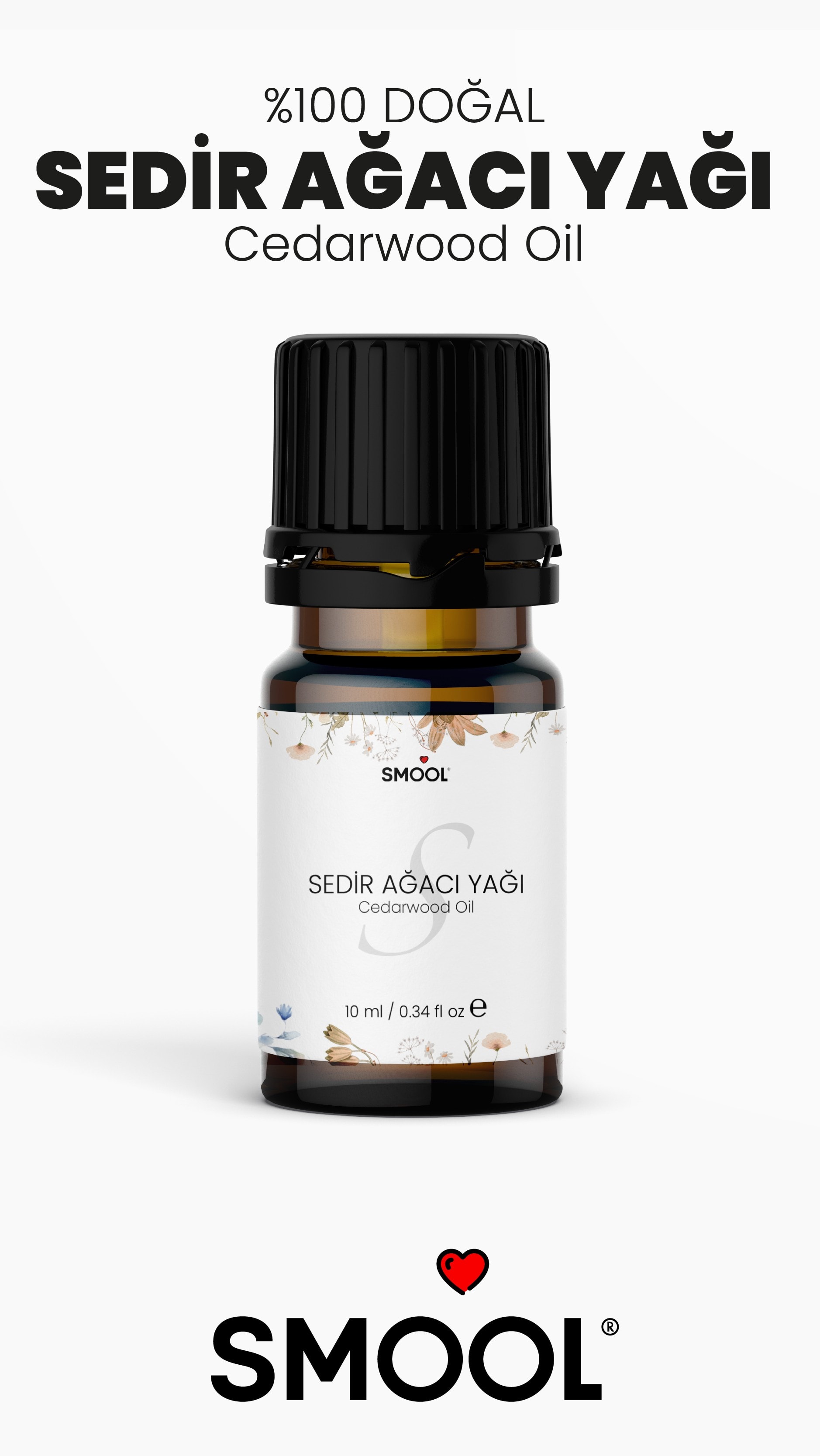 Sedir Ağacı Uçucu Yağı – 100% Saf ve Doğal – 10 ml