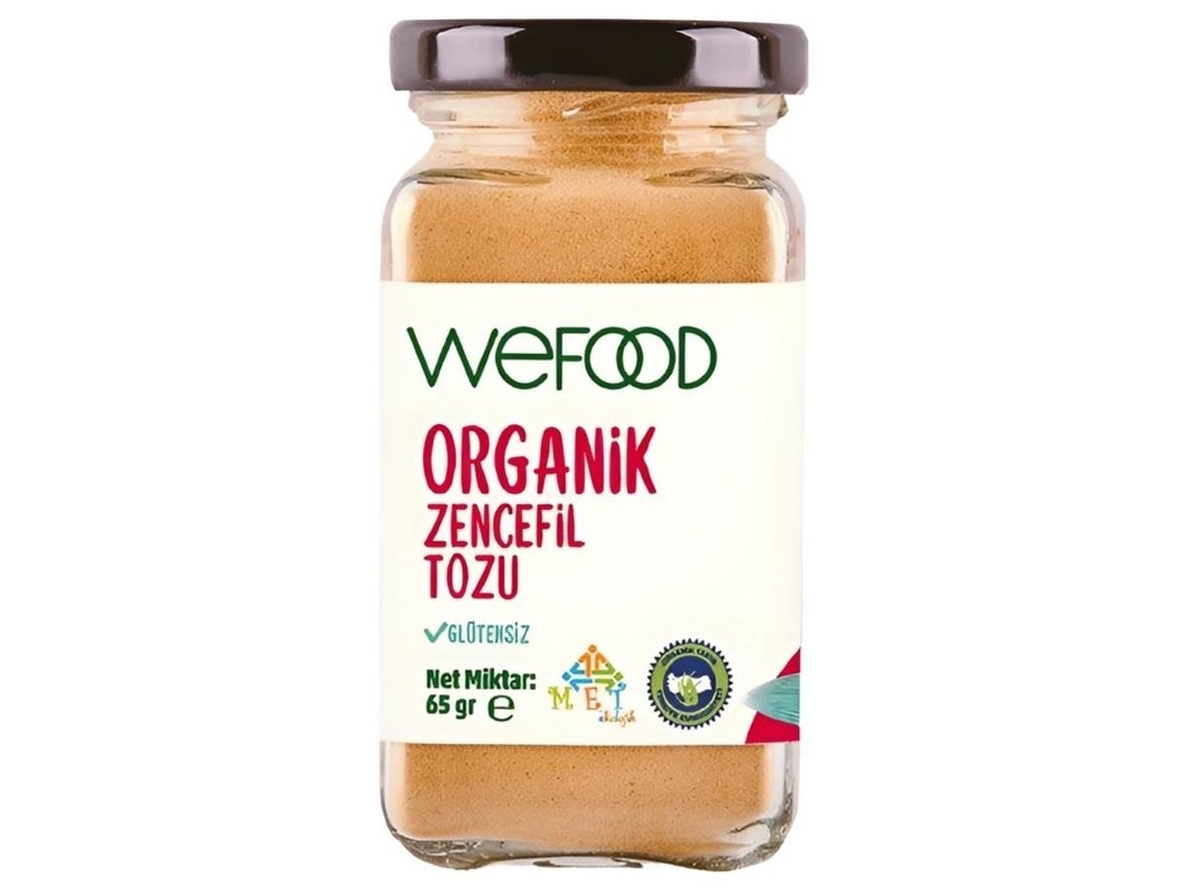 Organik Zencefil Tozu 65 gr