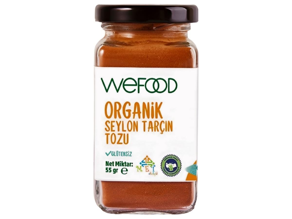 Organik Seylon Tarçın Tozu 55 gr