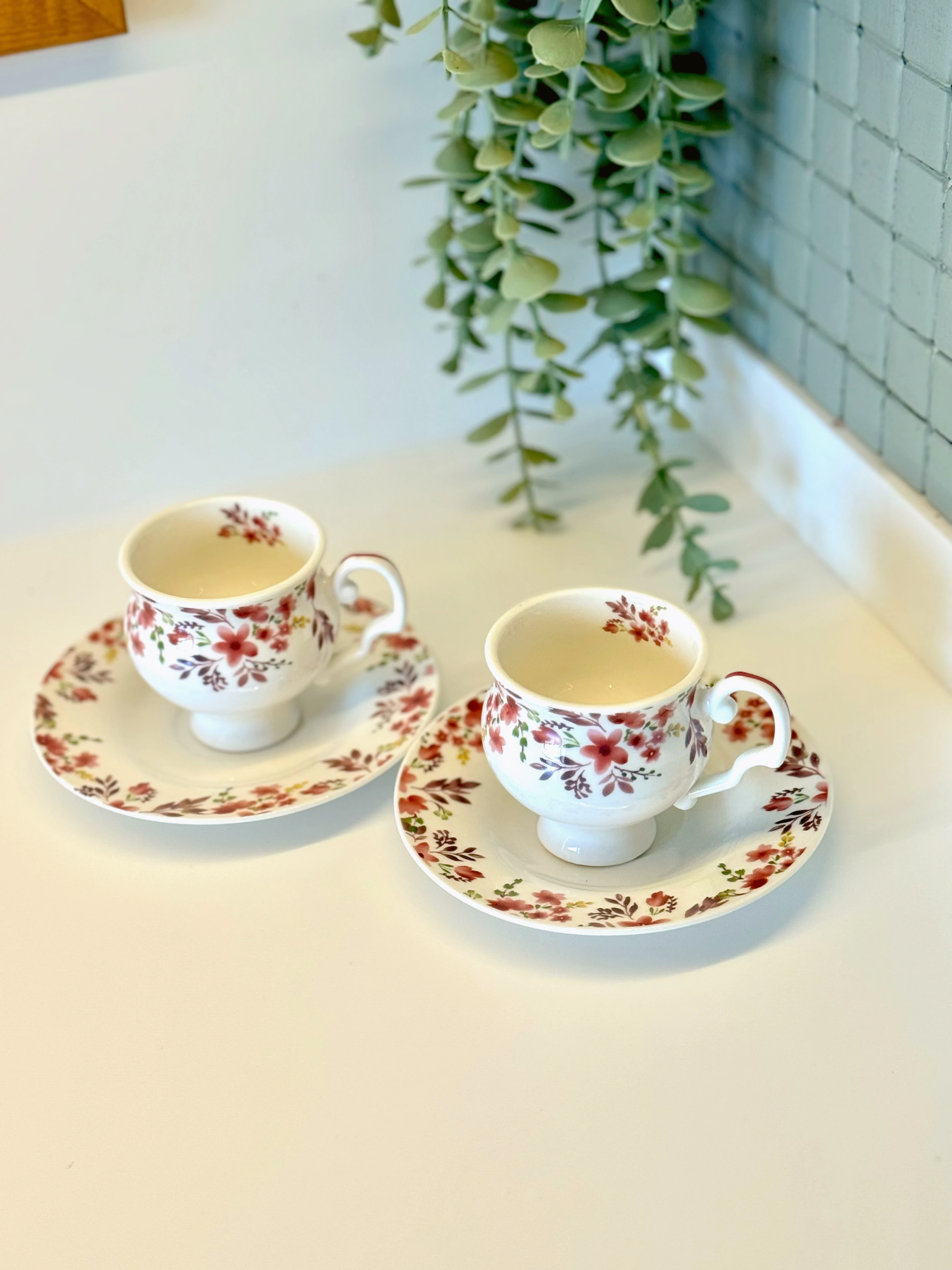 2'li Vintage Blossom Fincan Takımı