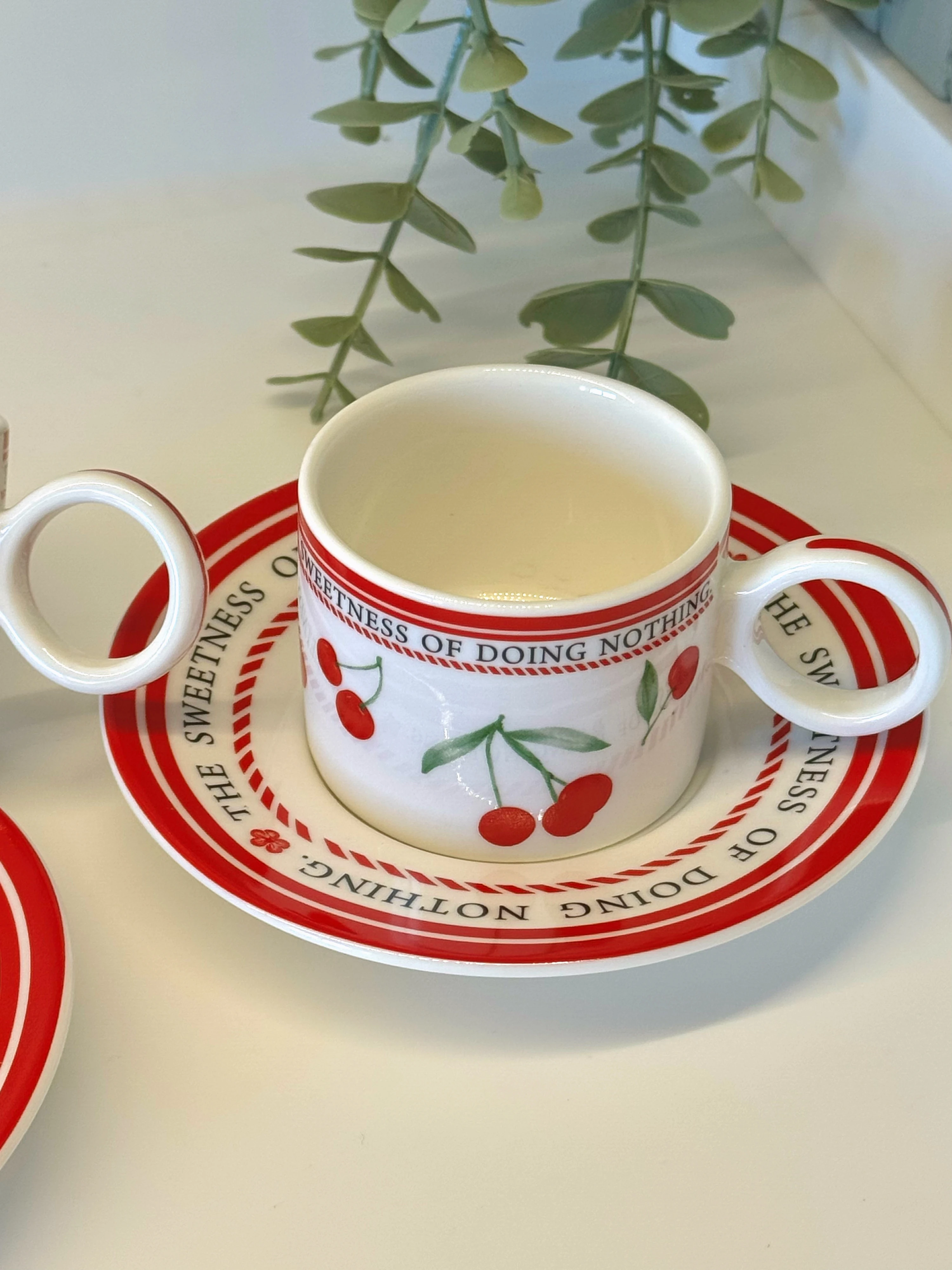 2'li Cherry Bliss Fincan Takımı