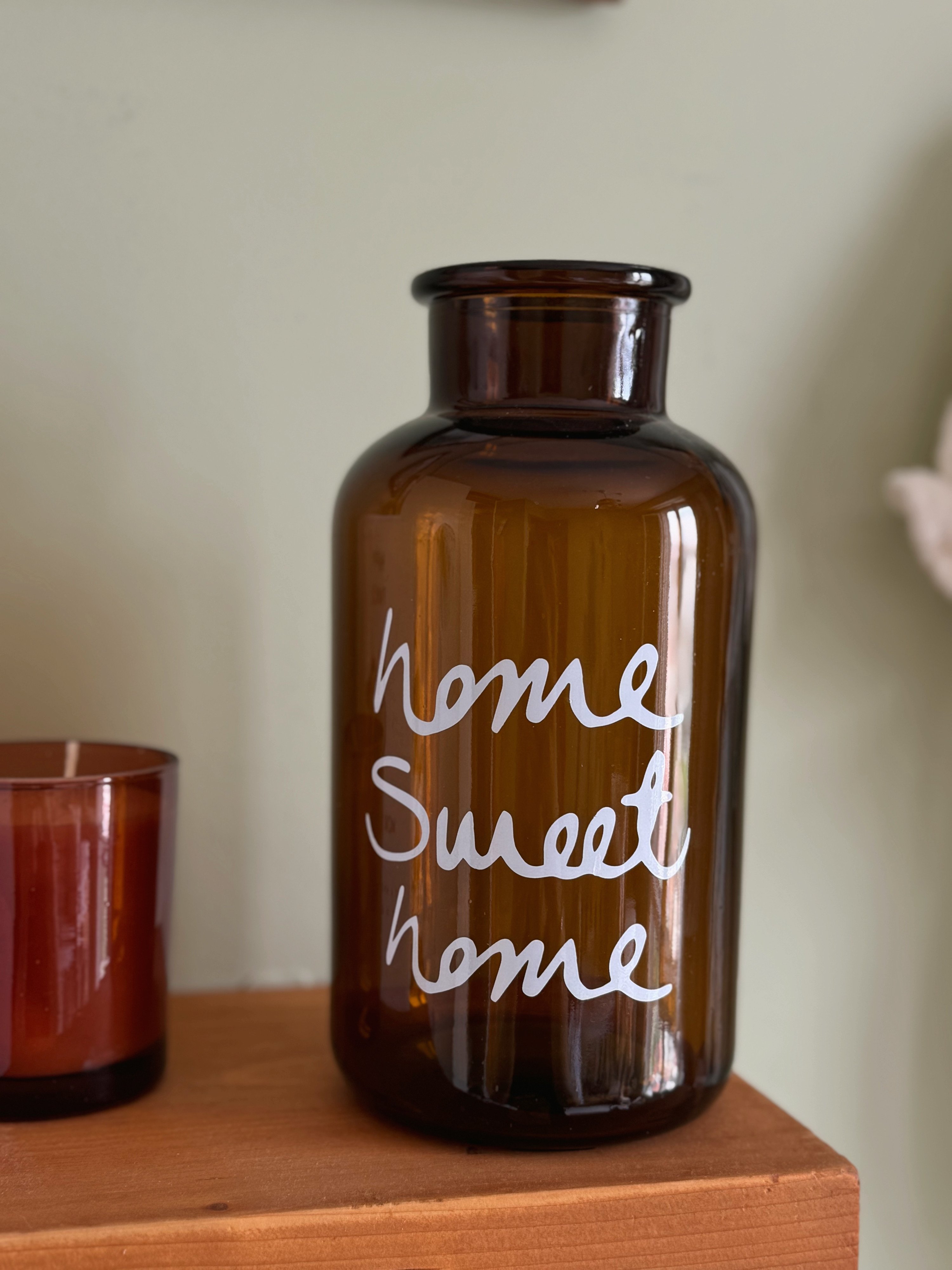 Home Sweet Home Dekoratif Vazo 