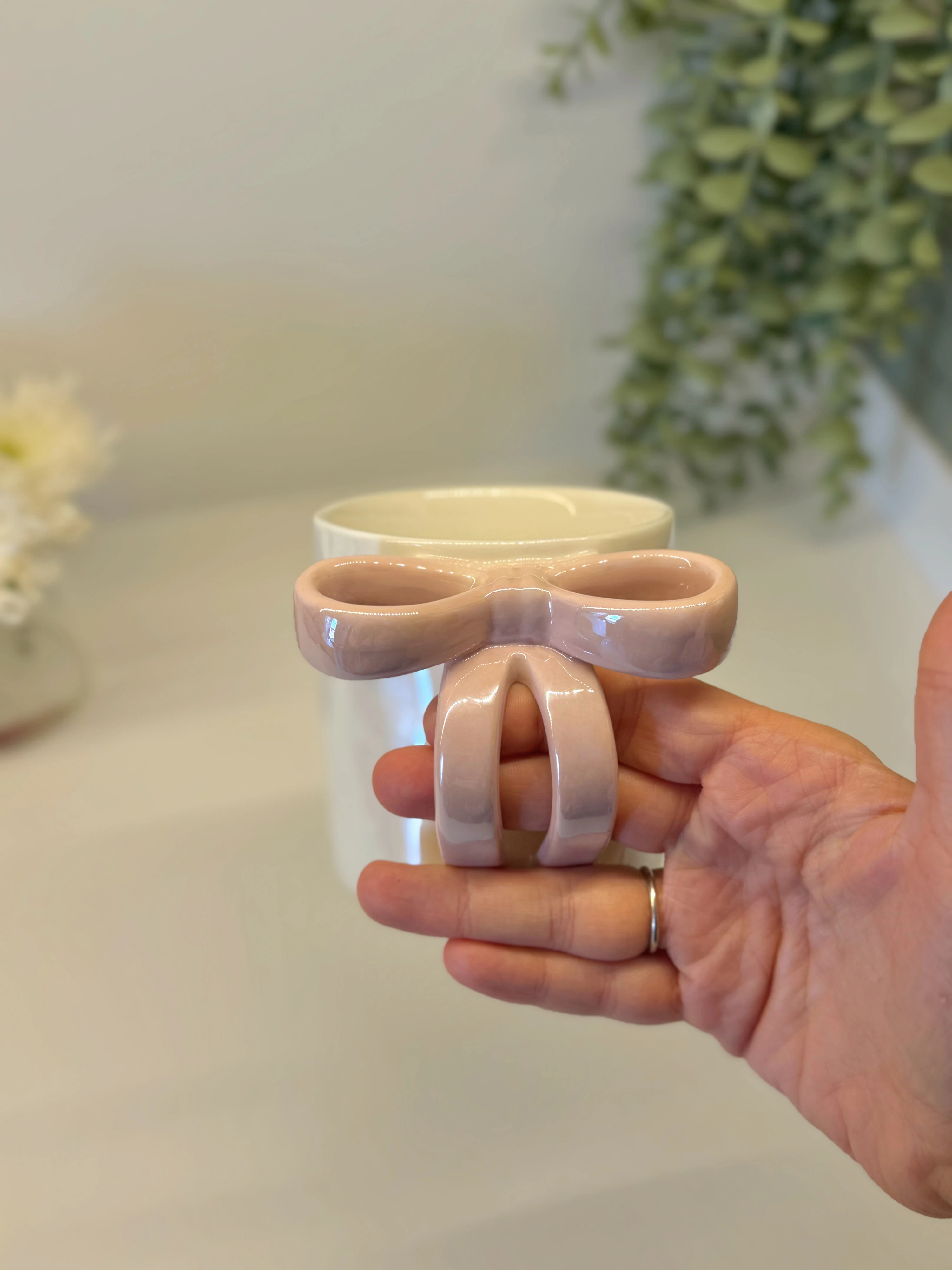 Dreamy Sedef Işıltılı Porselen Kupa