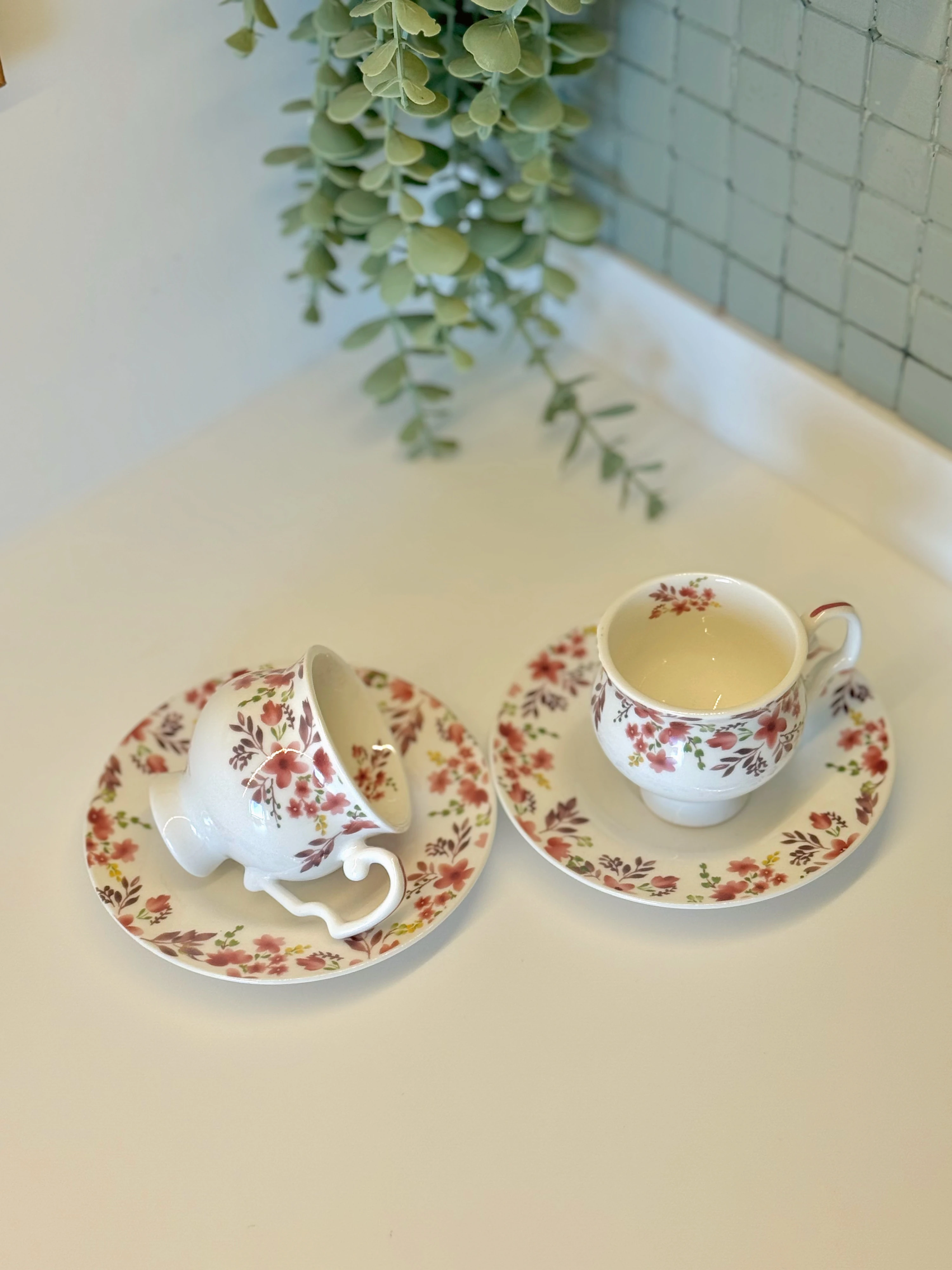 2'li Vintage Blossom Fincan Takımı