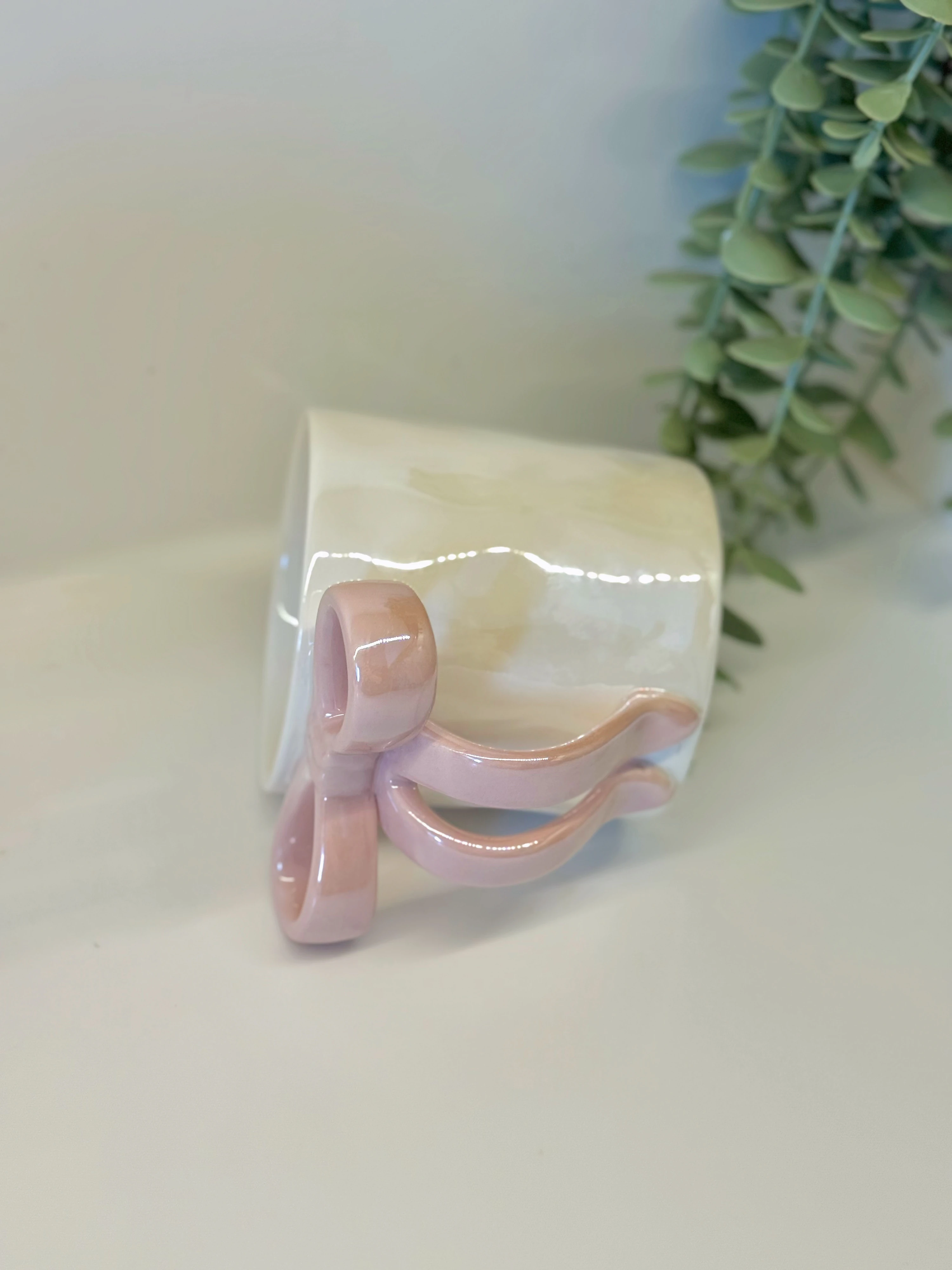 Dreamy Sedef Işıltılı Porselen Kupa