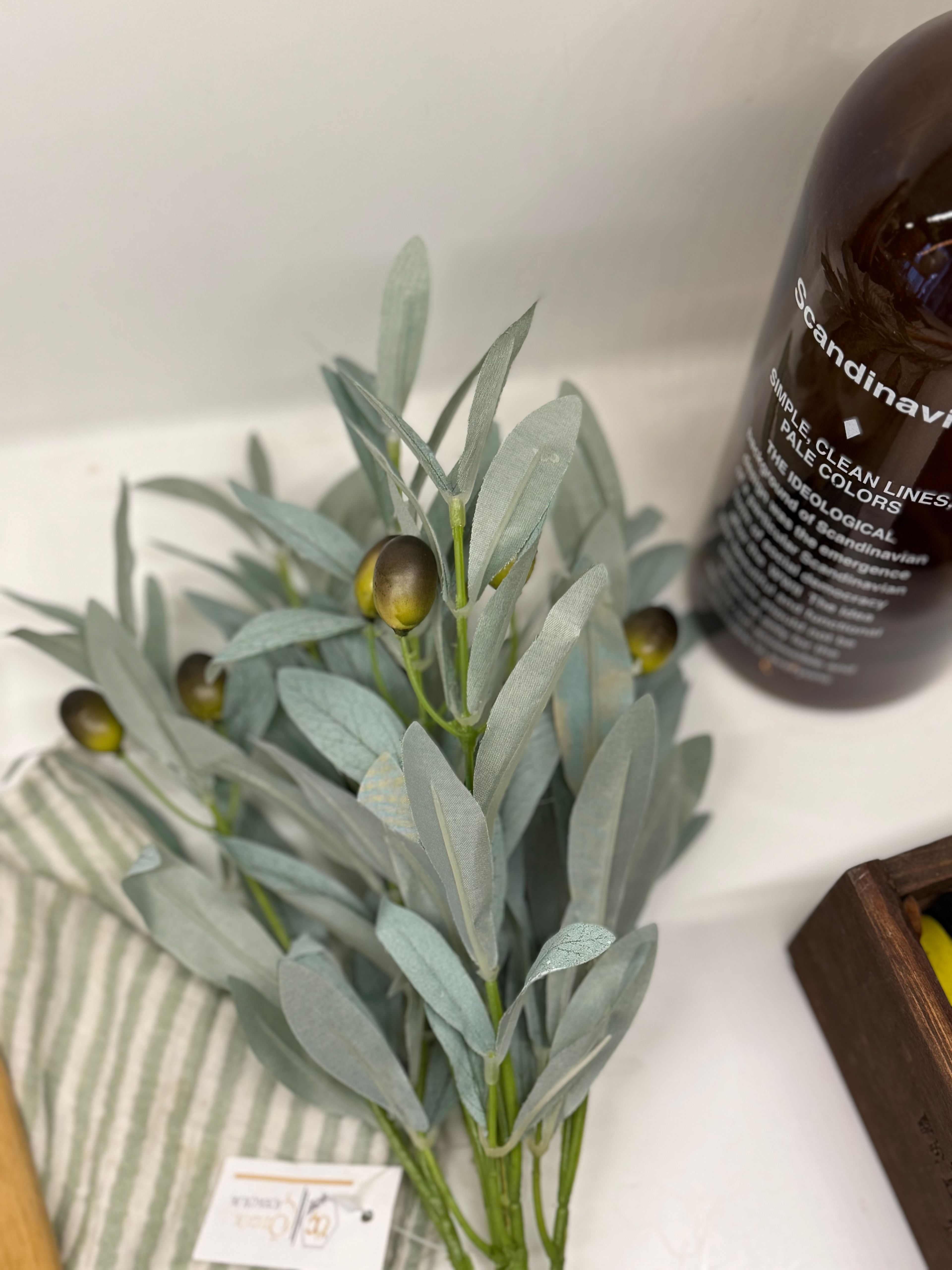 Dekoratif Zeytin Dalı Soft 