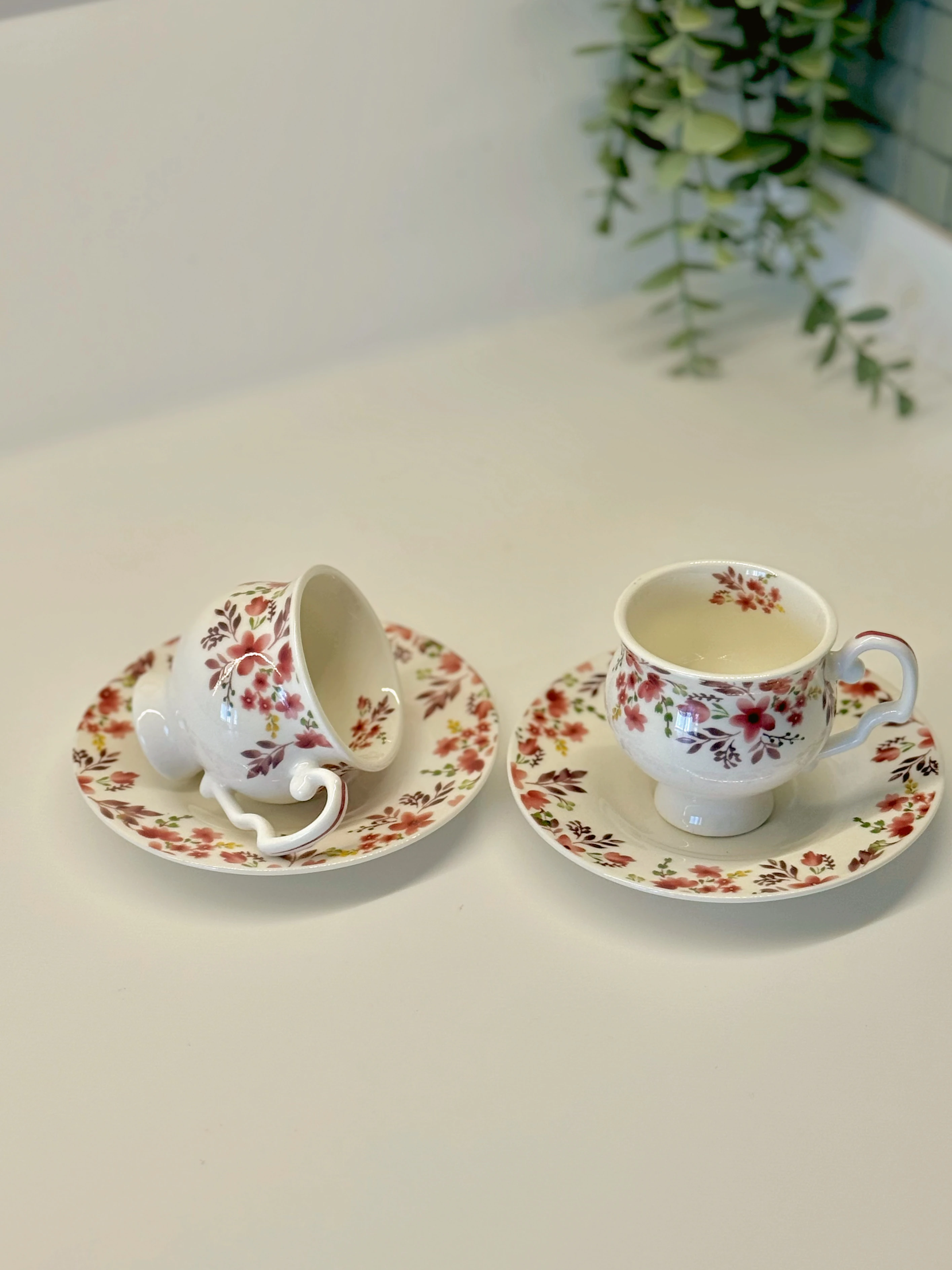 2'li Vintage Blossom Fincan Takımı