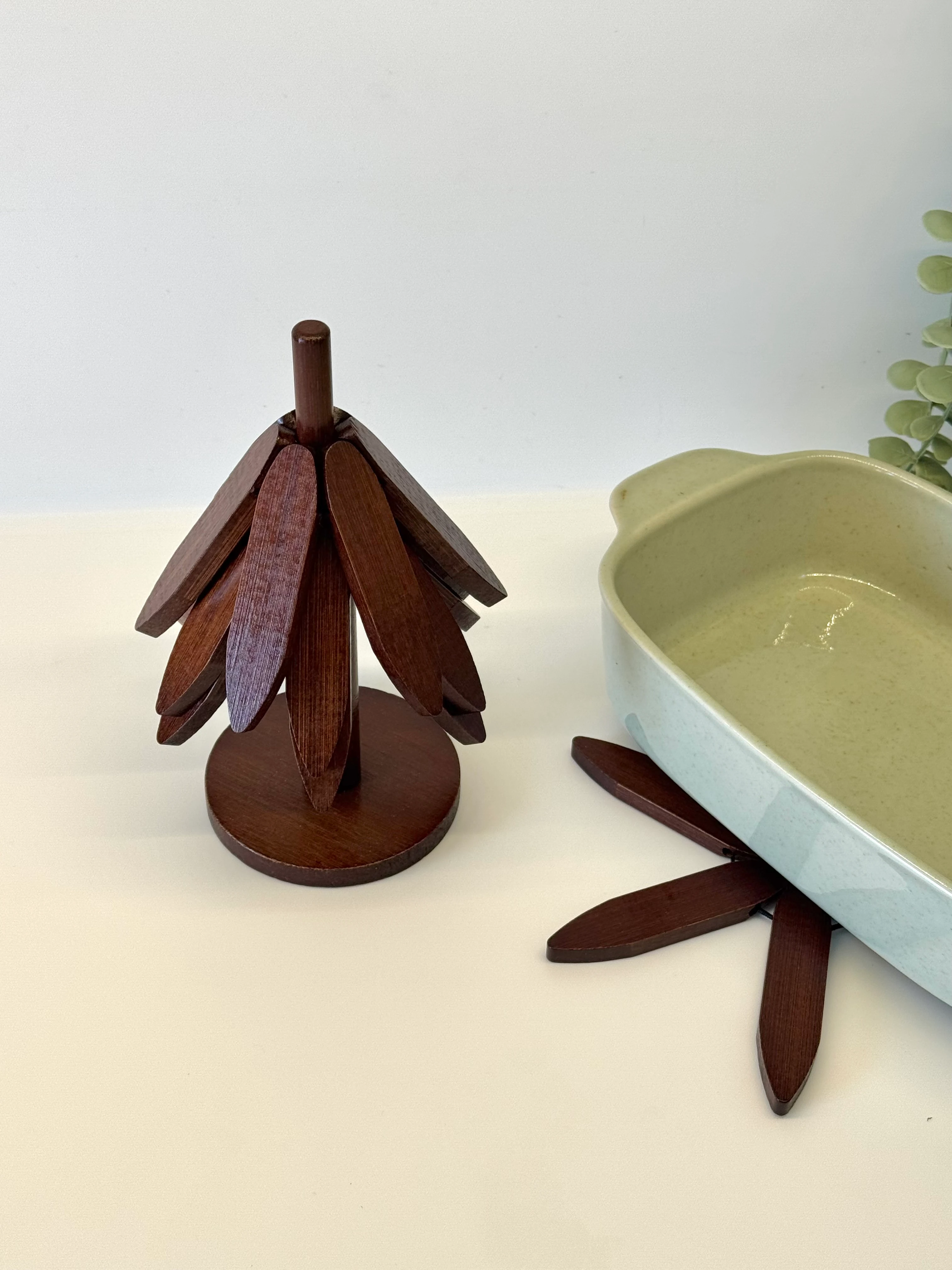 4'lü Standlı Akasya Nihale Seti