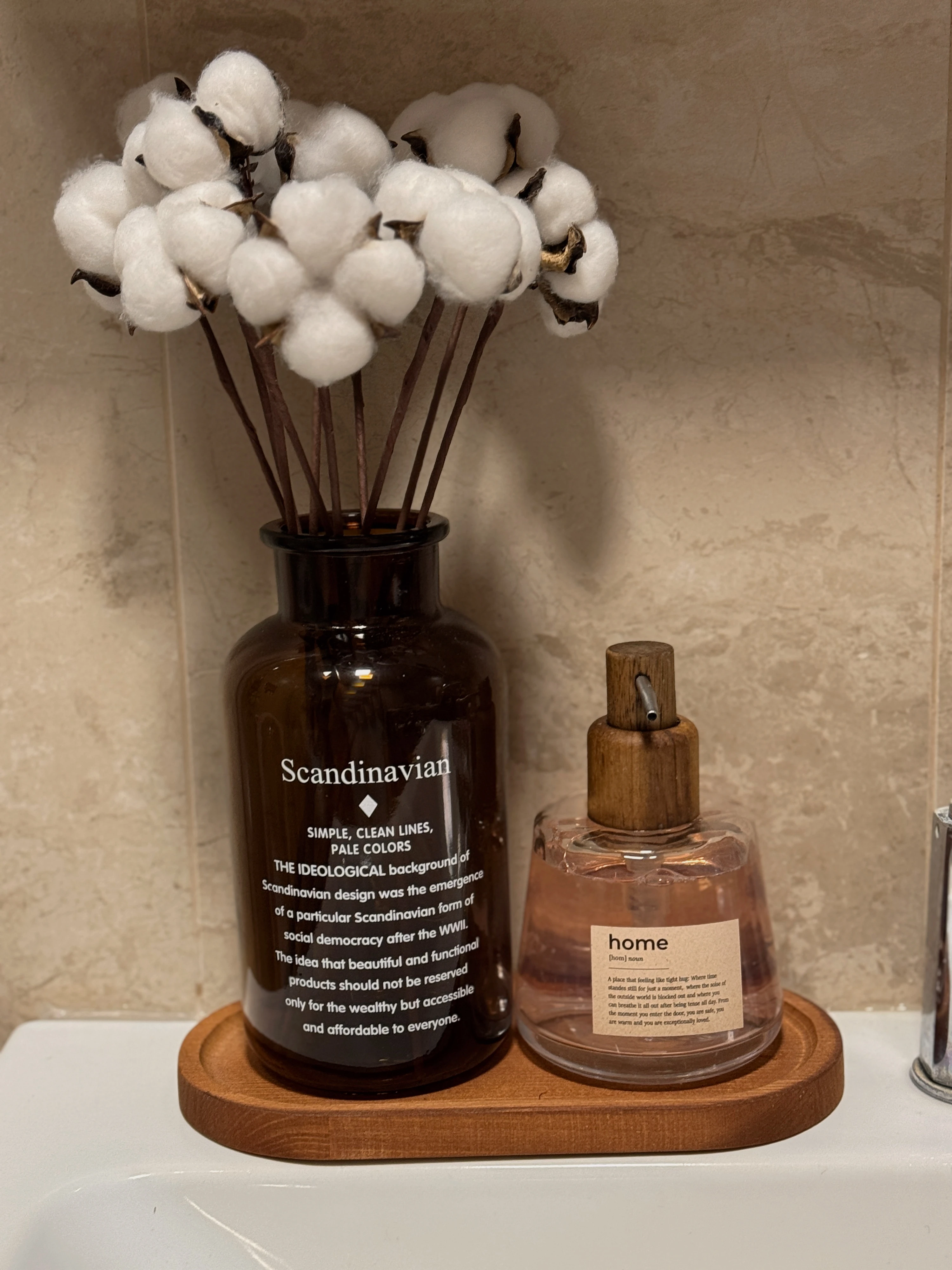 Scandinavian Amber Dekor Seti – 3’lü