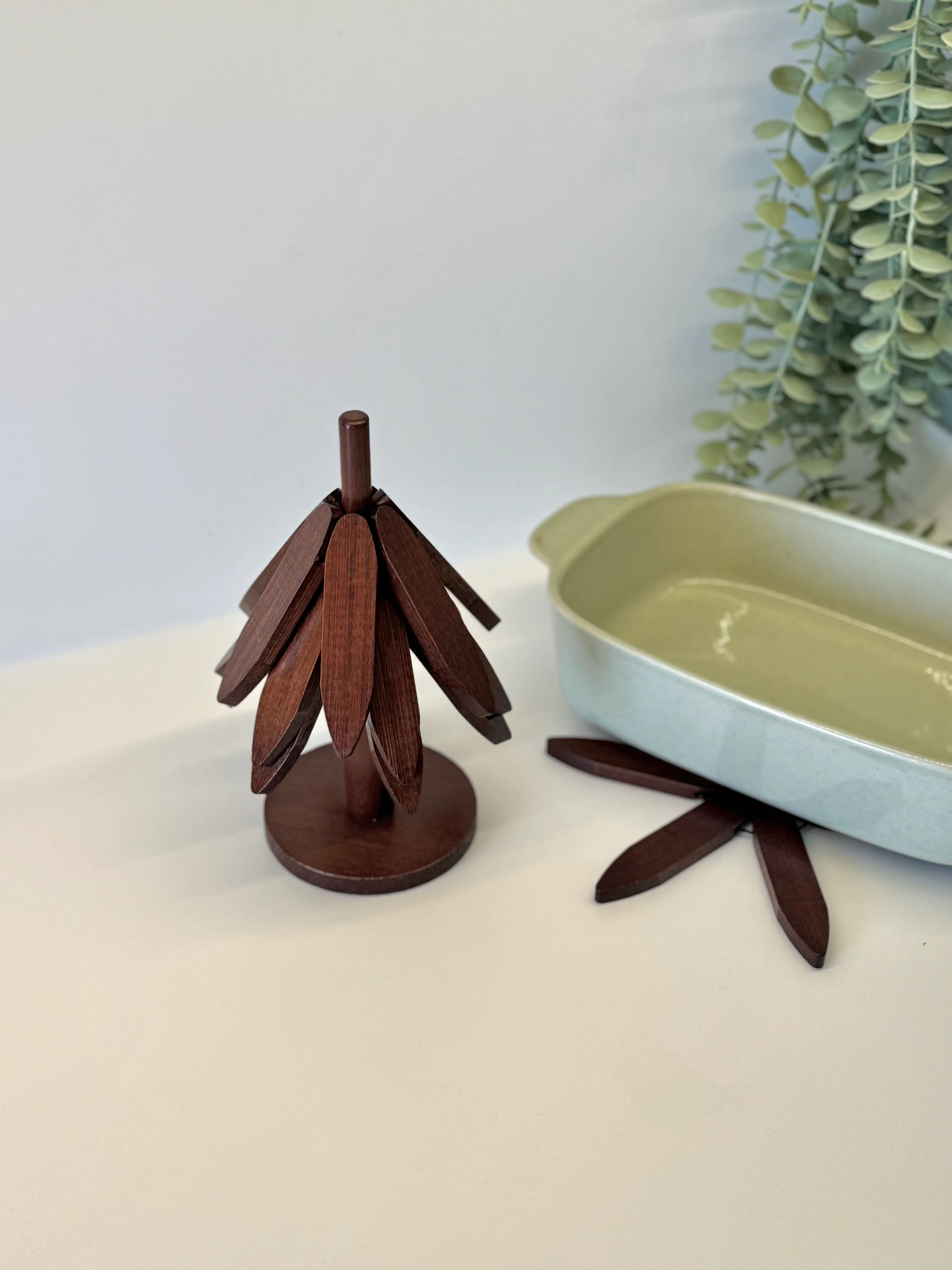 4'lü Standlı Akasya Nihale Seti