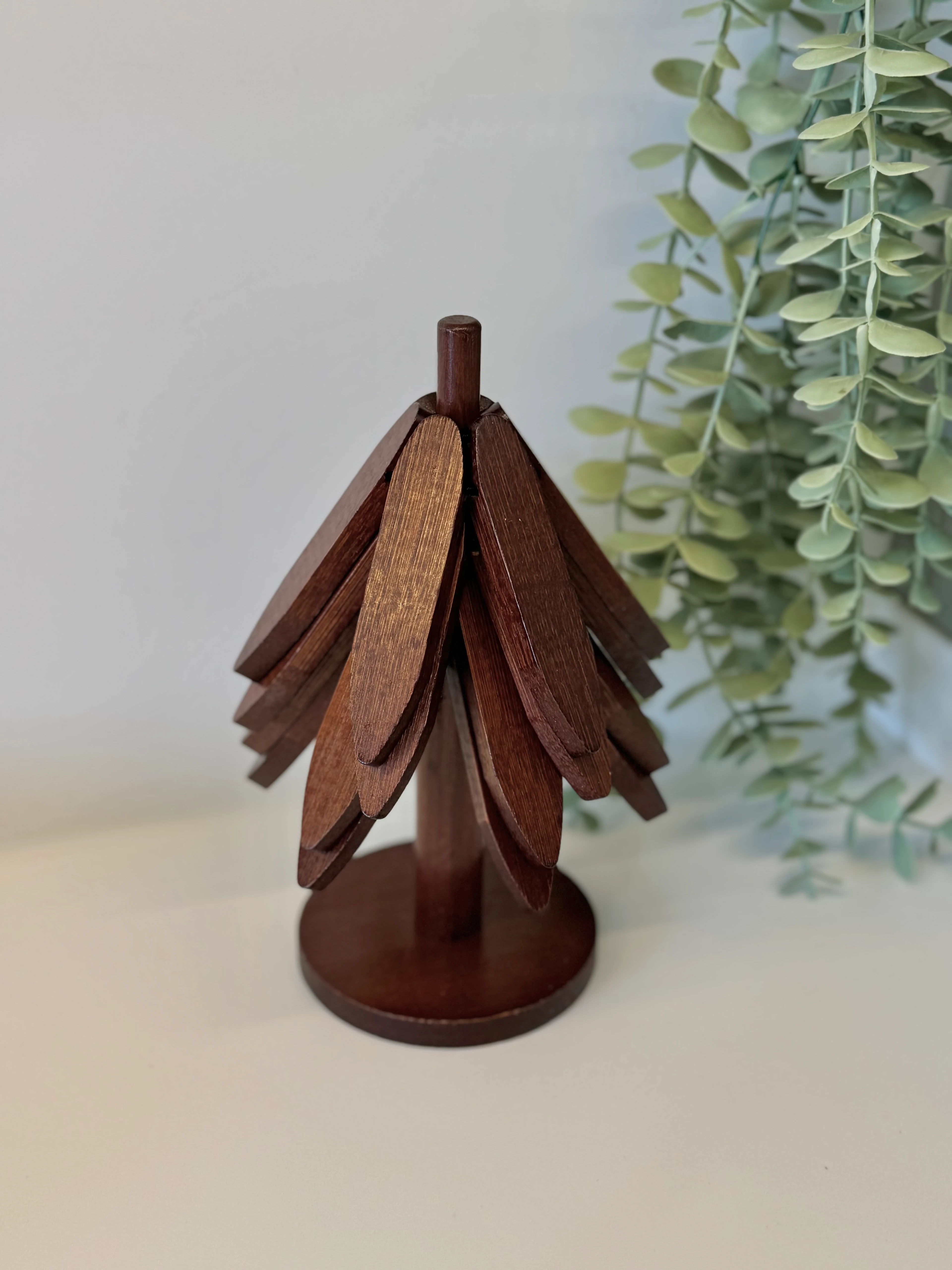 4'lü Standlı Akasya Nihale Seti