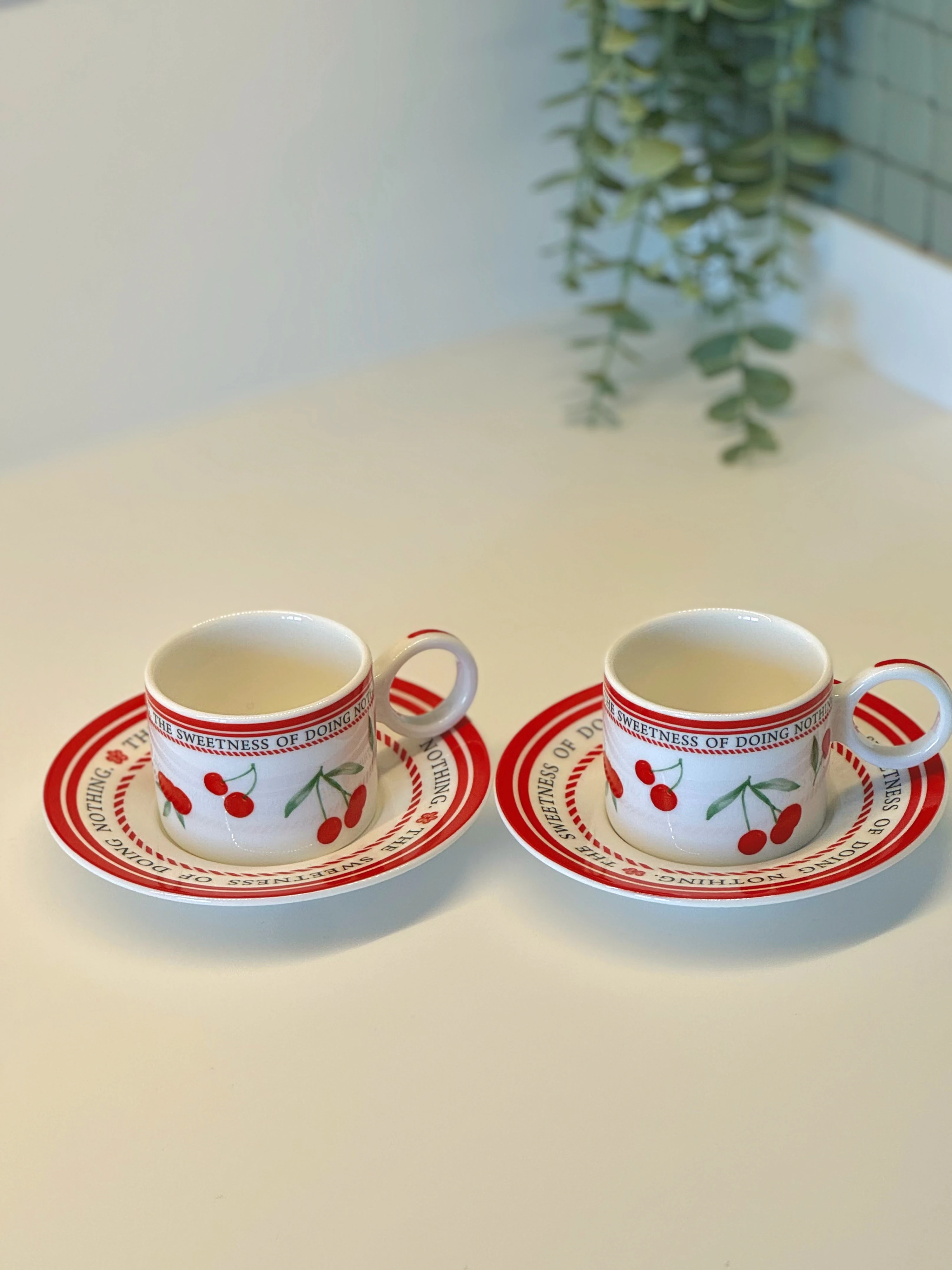 2'li Cherry Bliss Fincan Takımı