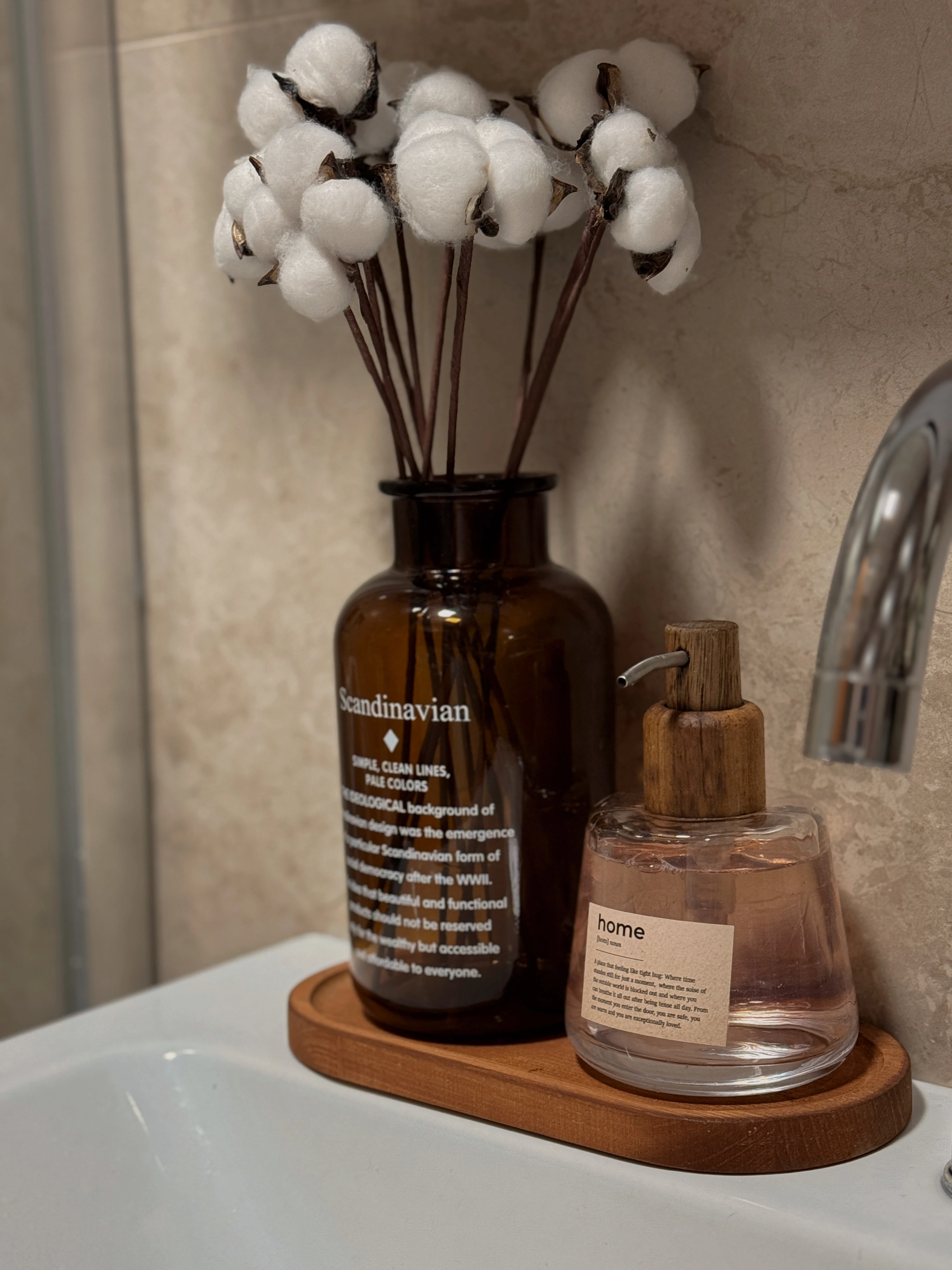 Scandinavian Amber Dekor Seti – 3’lü