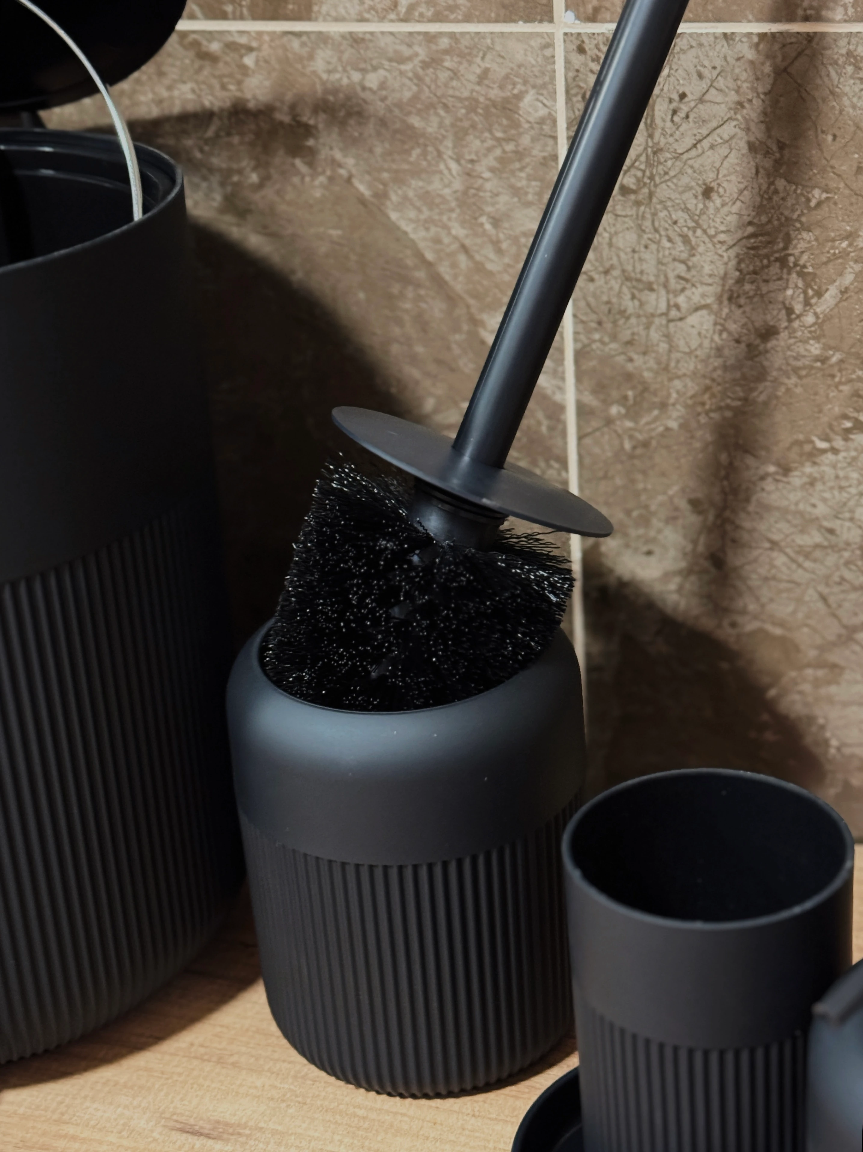 Urban Matte 5’li Banyo Seti Siyah