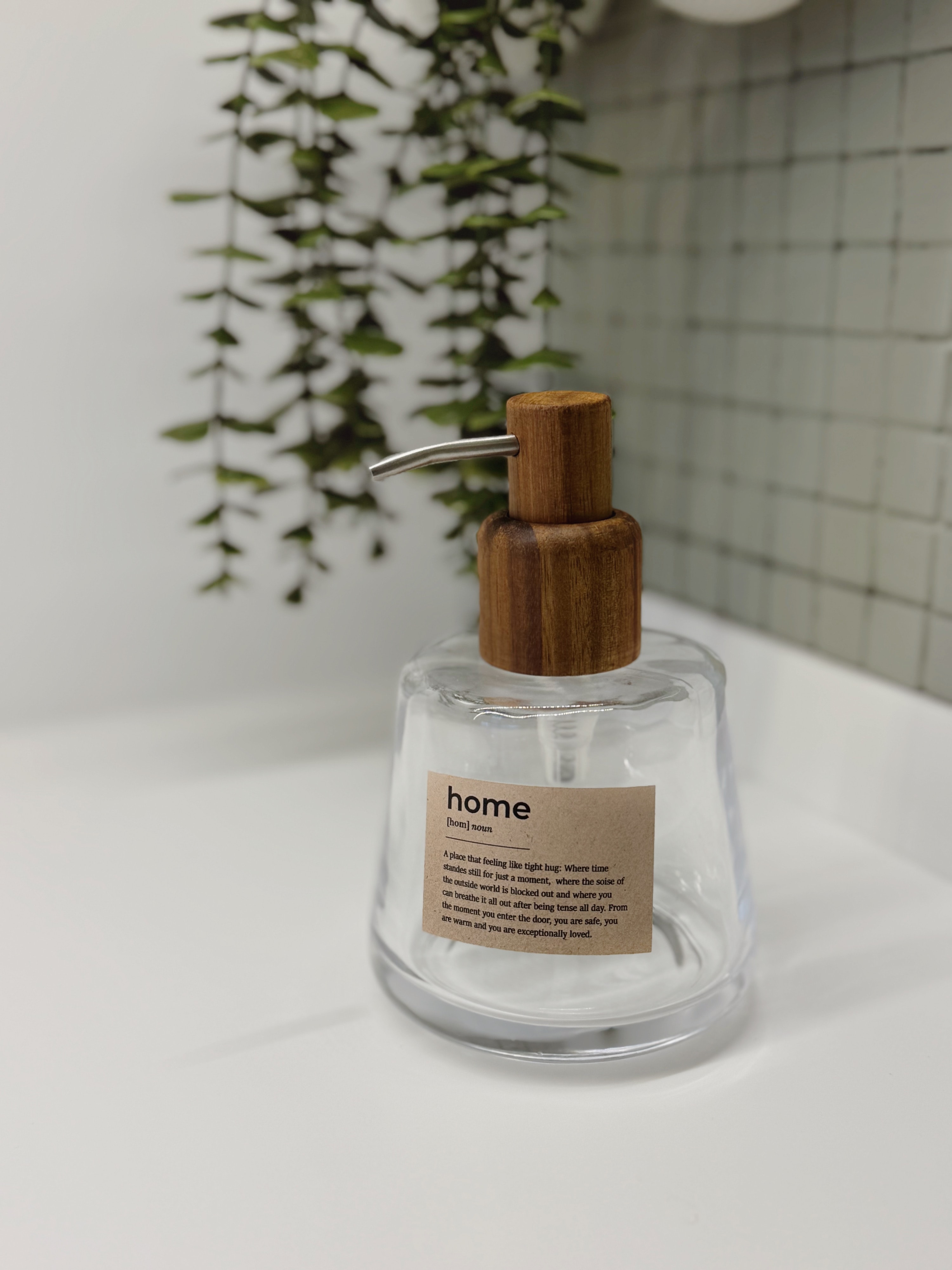 Home Akasya Kapaklı Cam Sabunluk