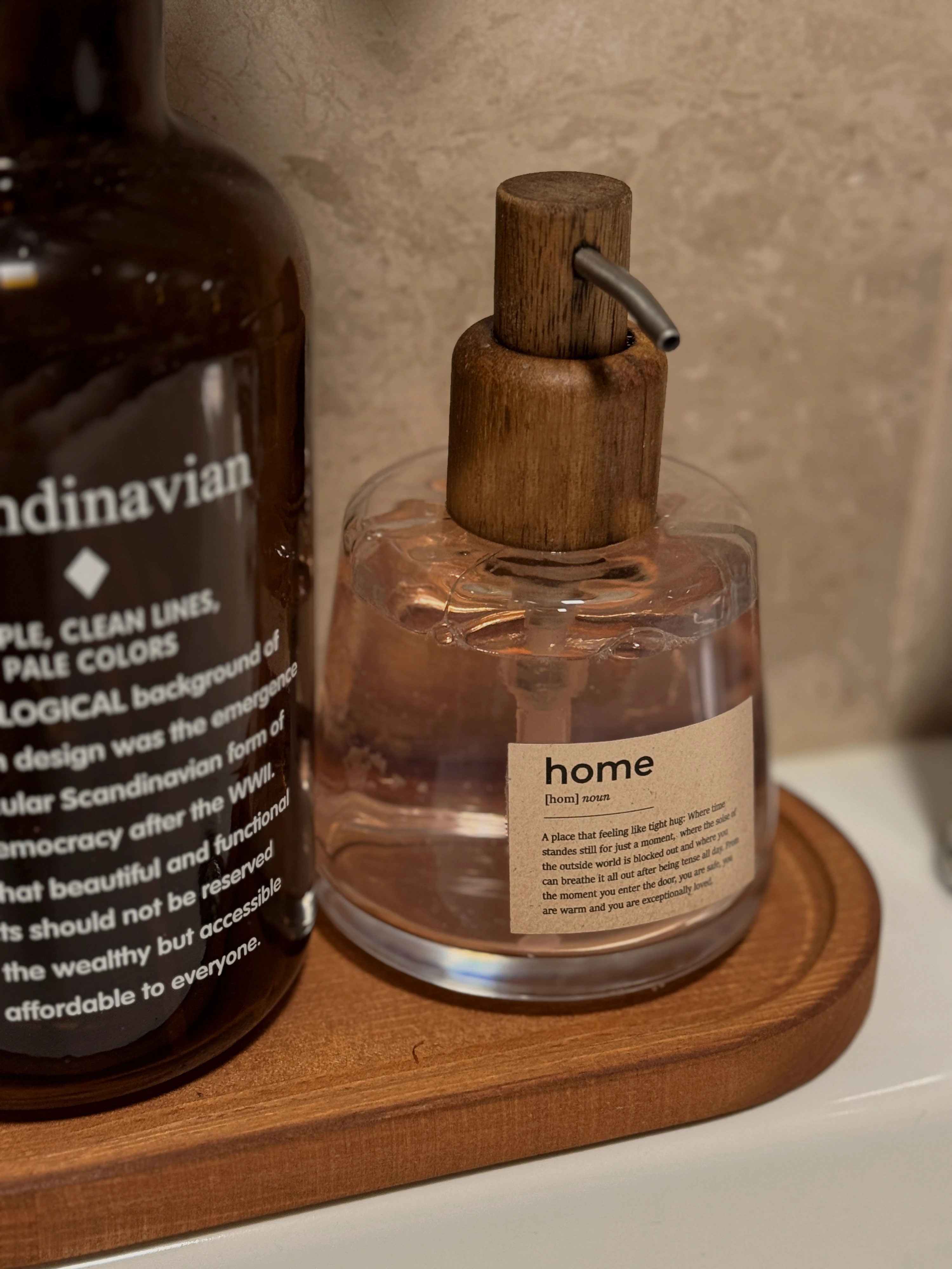 Scandinavian Amber Dekor Seti – 3’lü