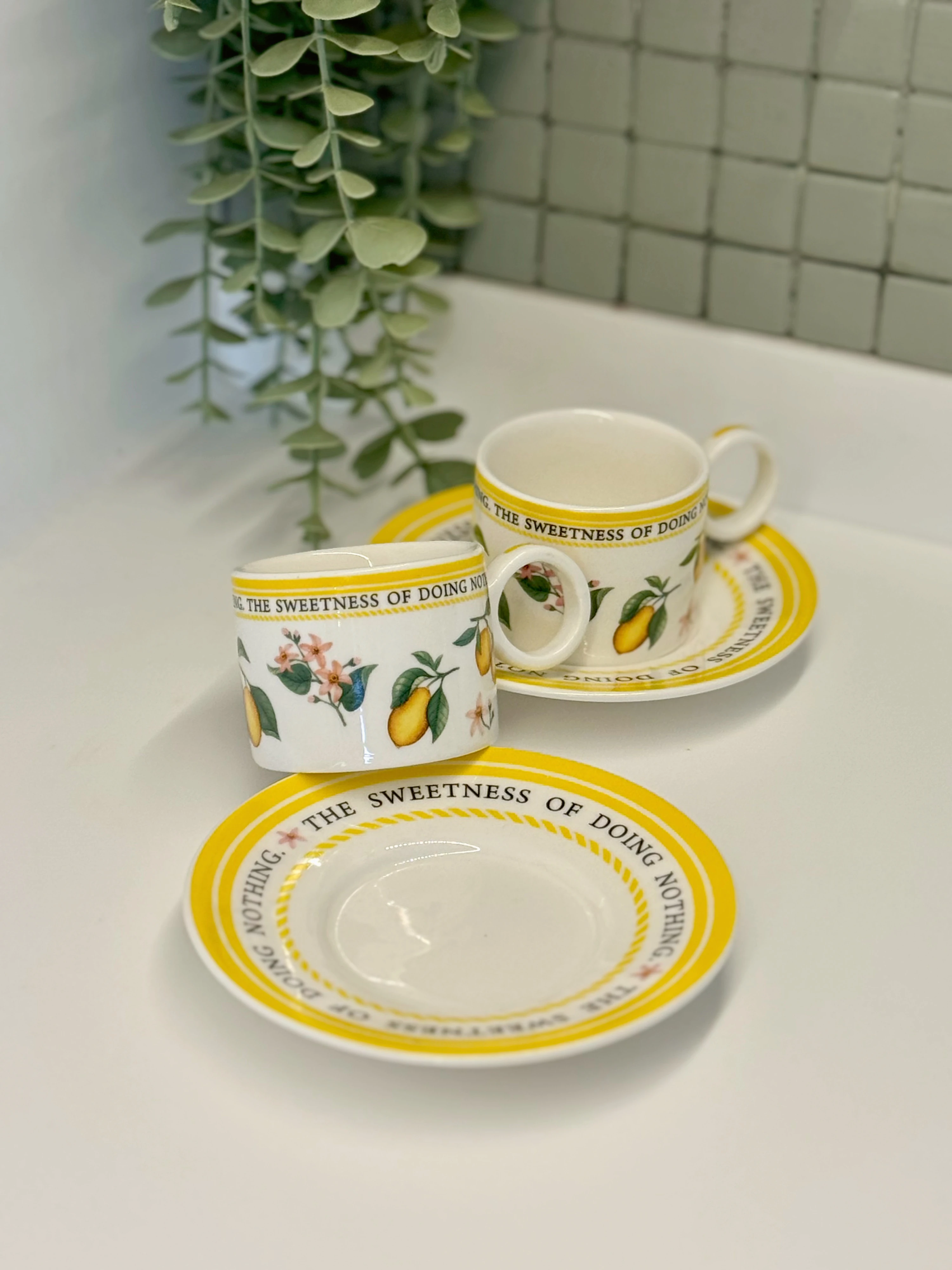 2'li Lemon Bliss Fincan Takımı