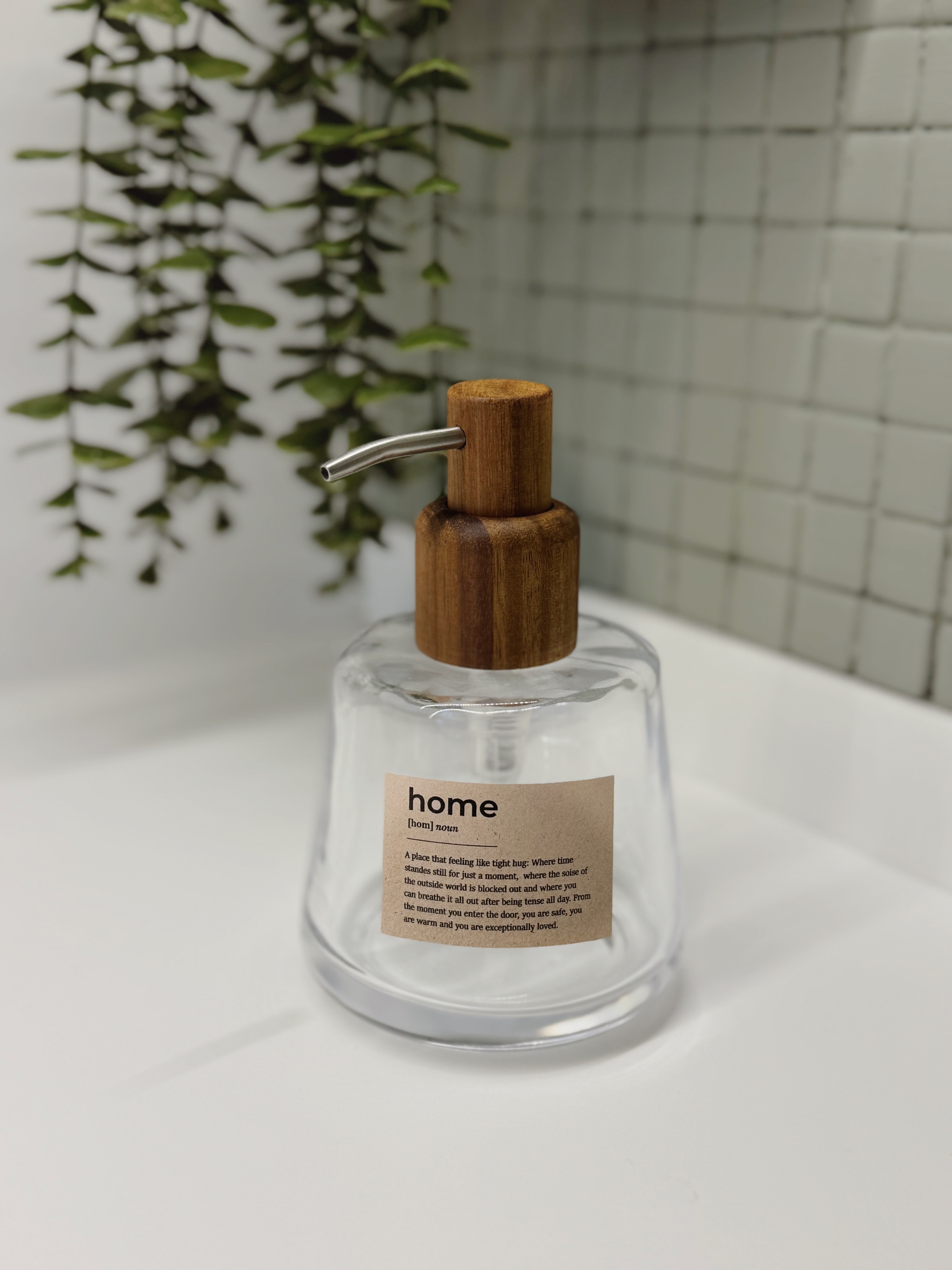 Home Akasya Kapaklı Cam Sabunluk