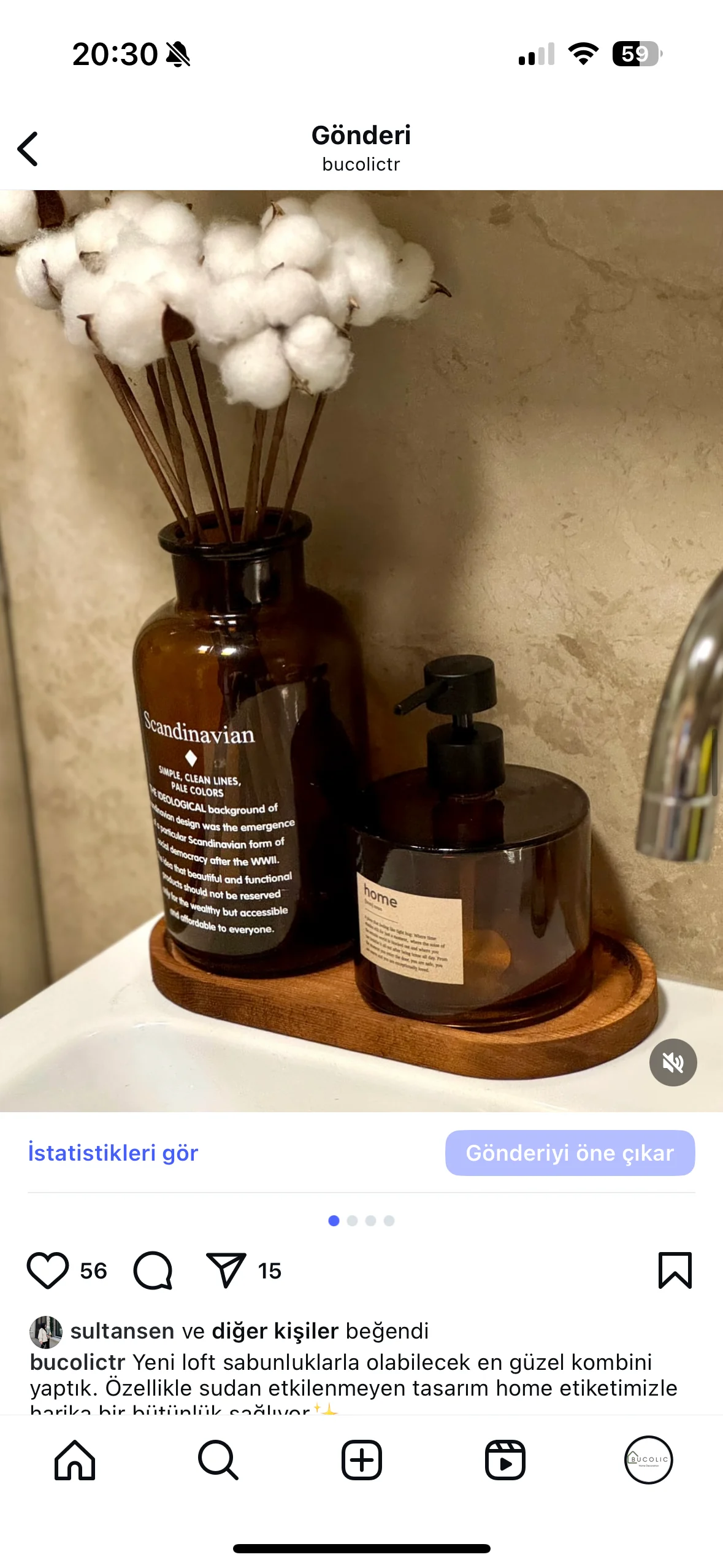 Scandinavian Amber Dekor Seti – 3’lü