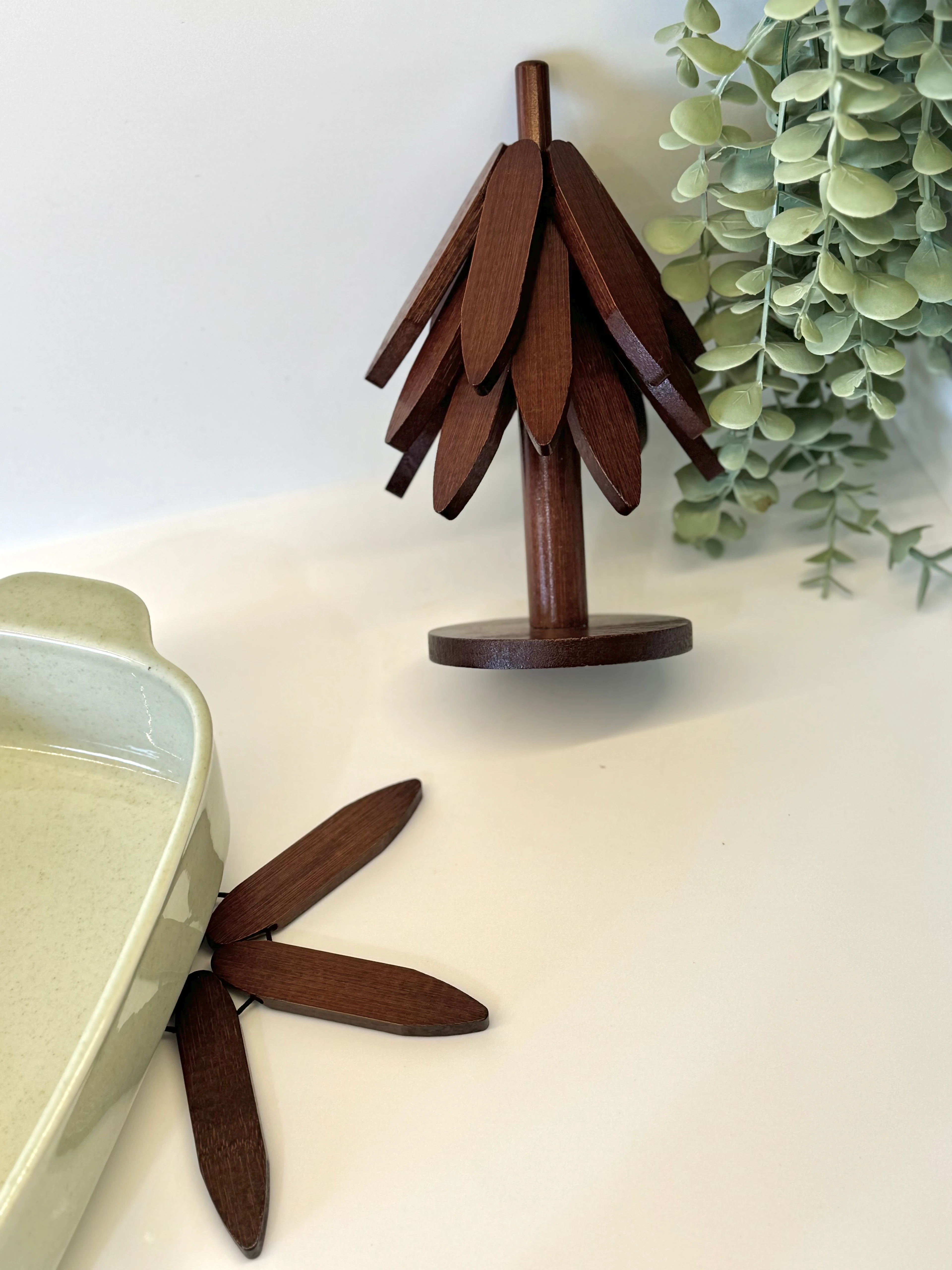 4'lü Standlı Akasya Nihale Seti