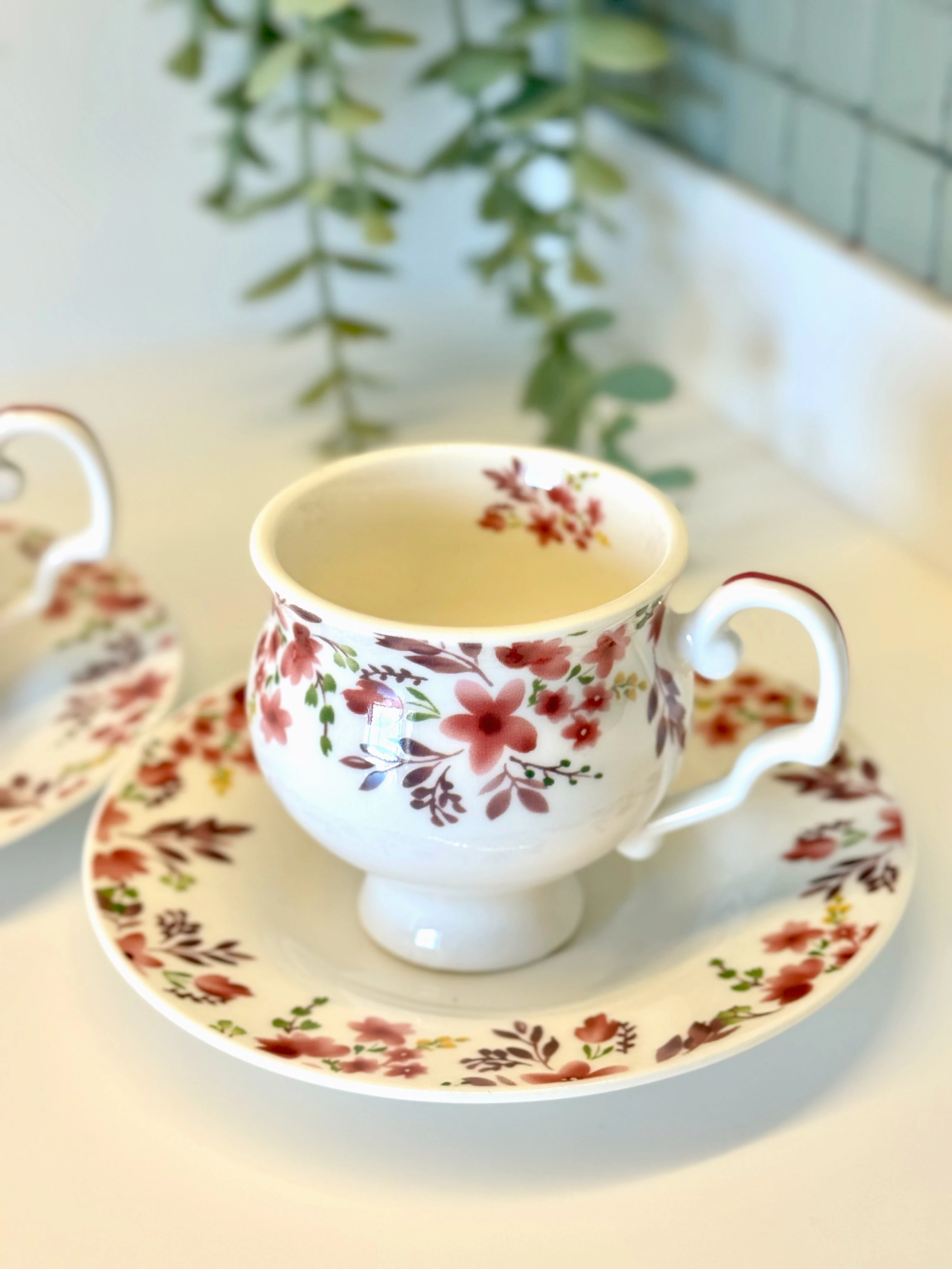 2'li Vintage Blossom Fincan Takımı