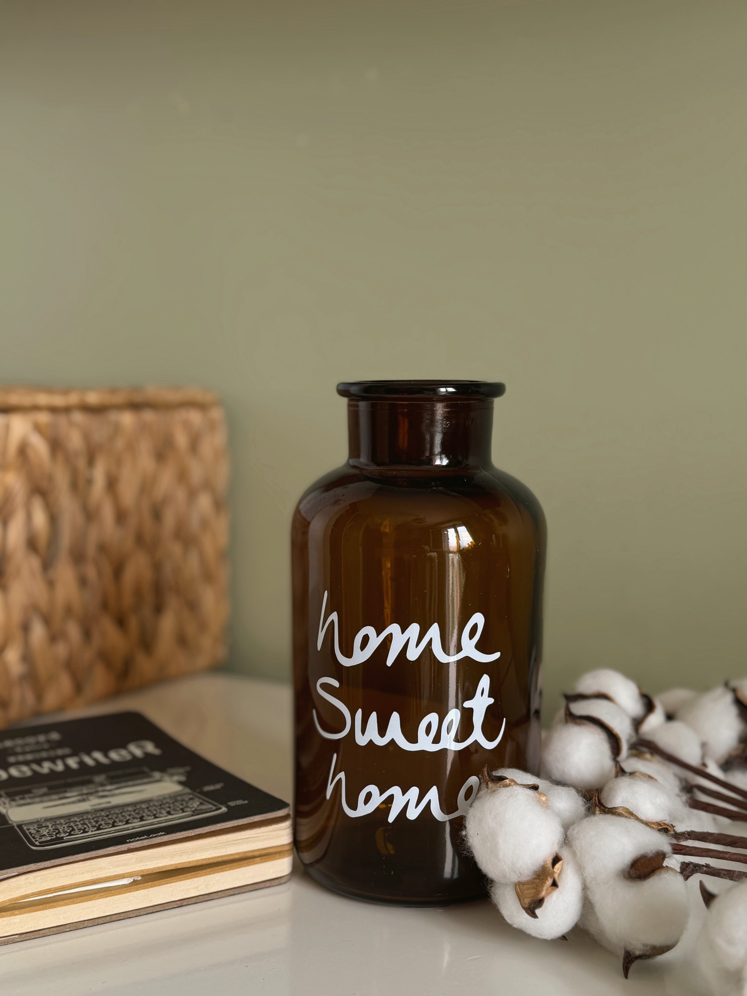 Home Sweet Home Dekoratif Vazo 