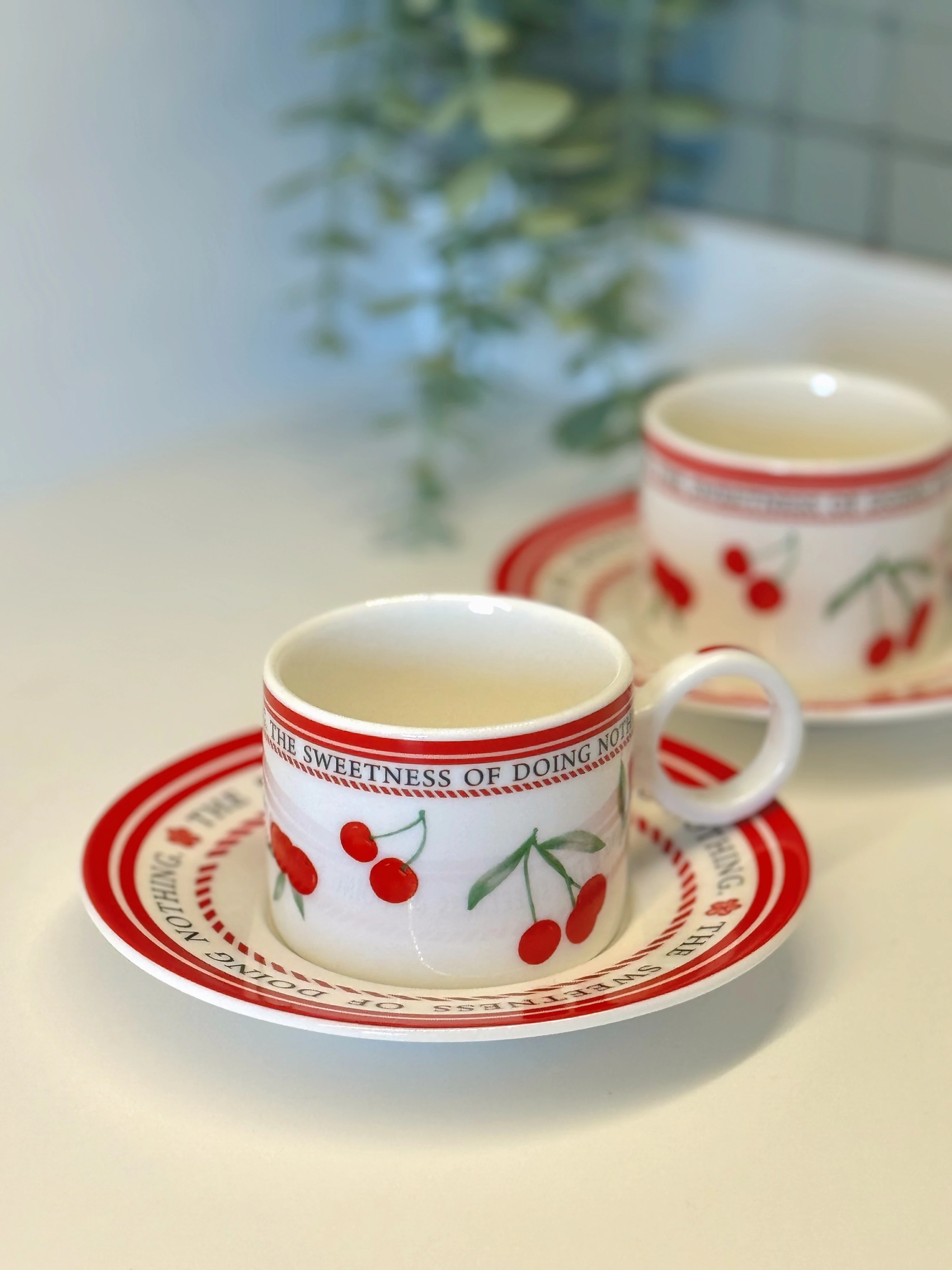 2'li Cherry Bliss Fincan Takımı