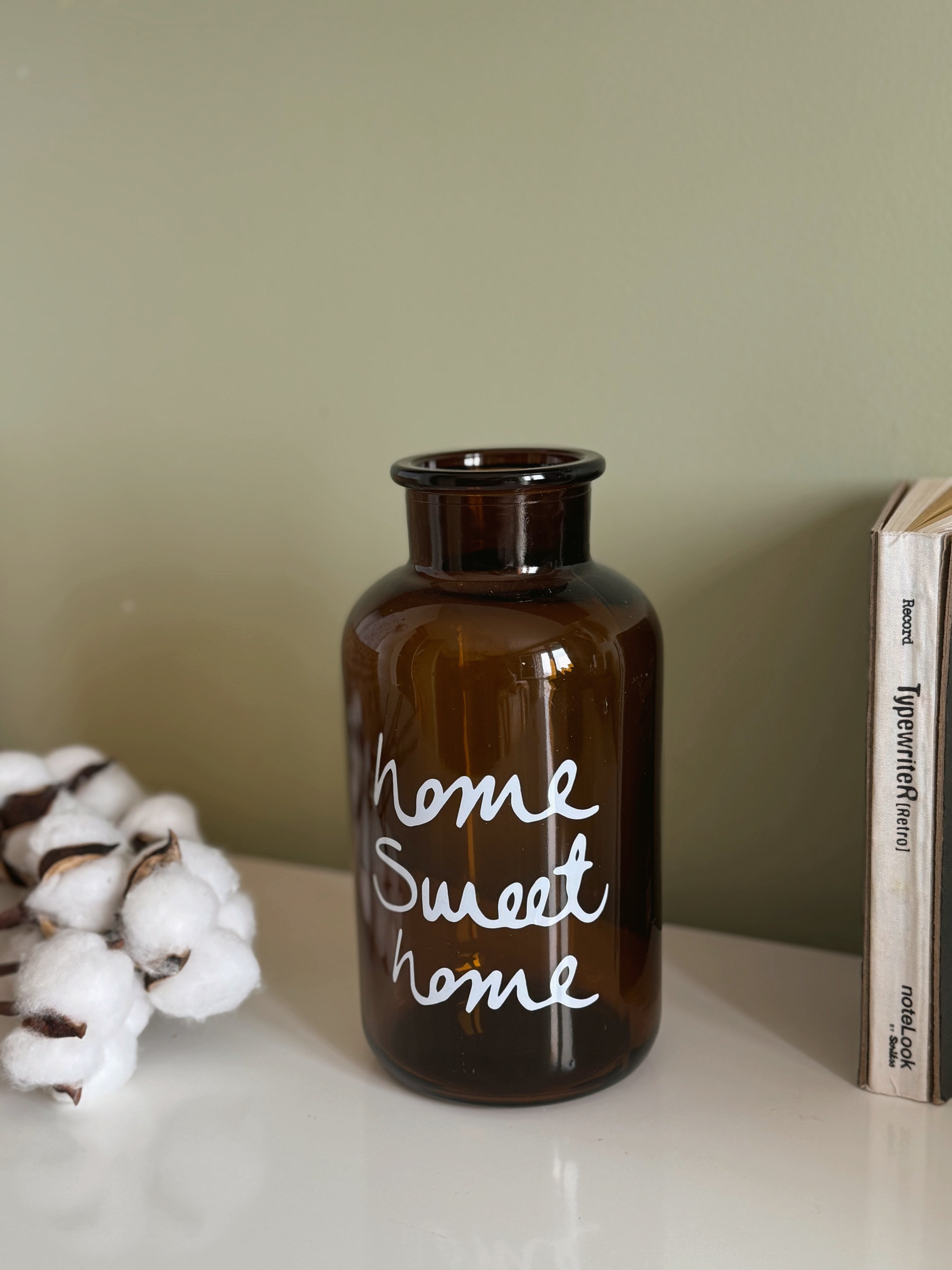 Home Sweet Home Dekoratif Vazo 