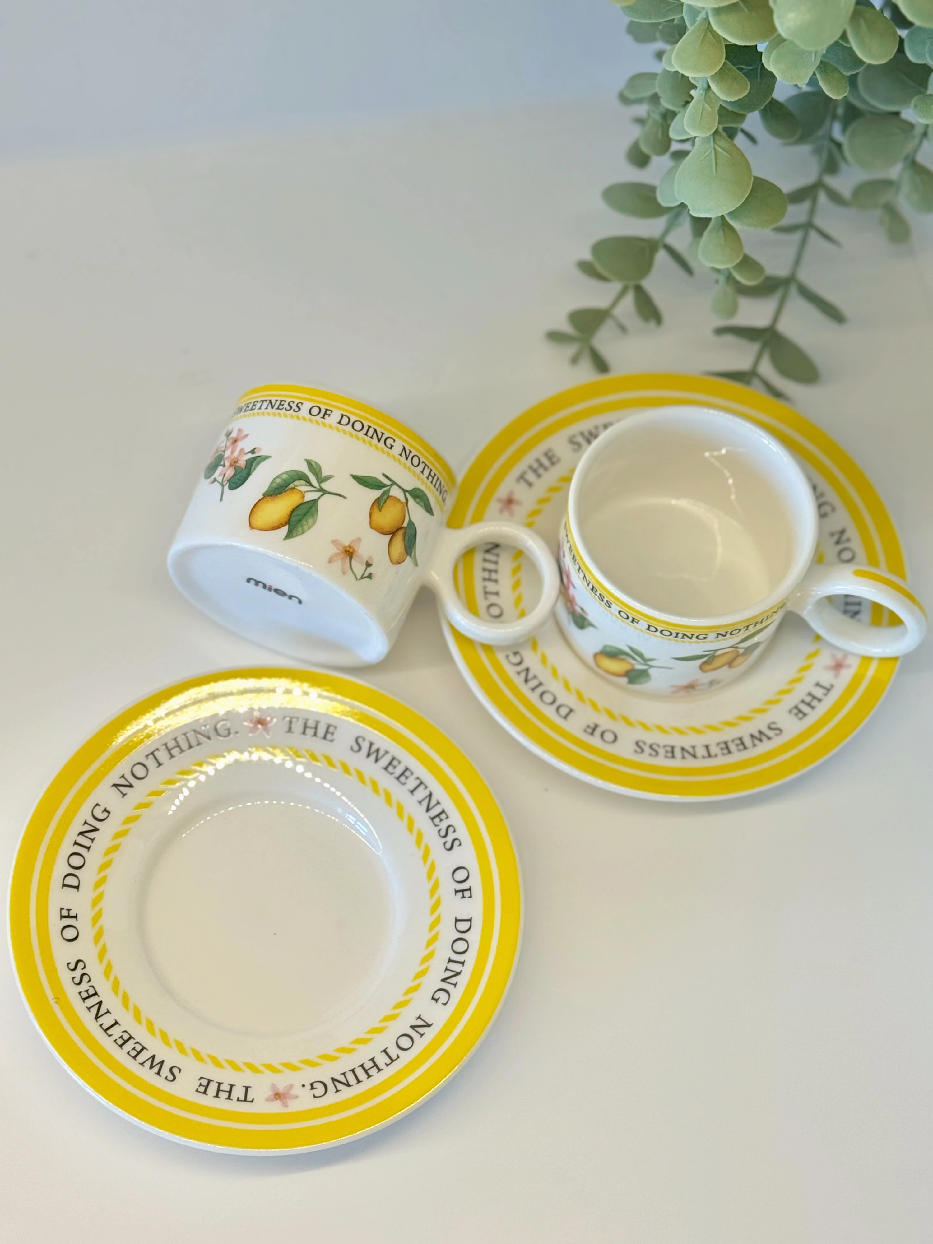 2'li Lemon Bliss Fincan Takımı