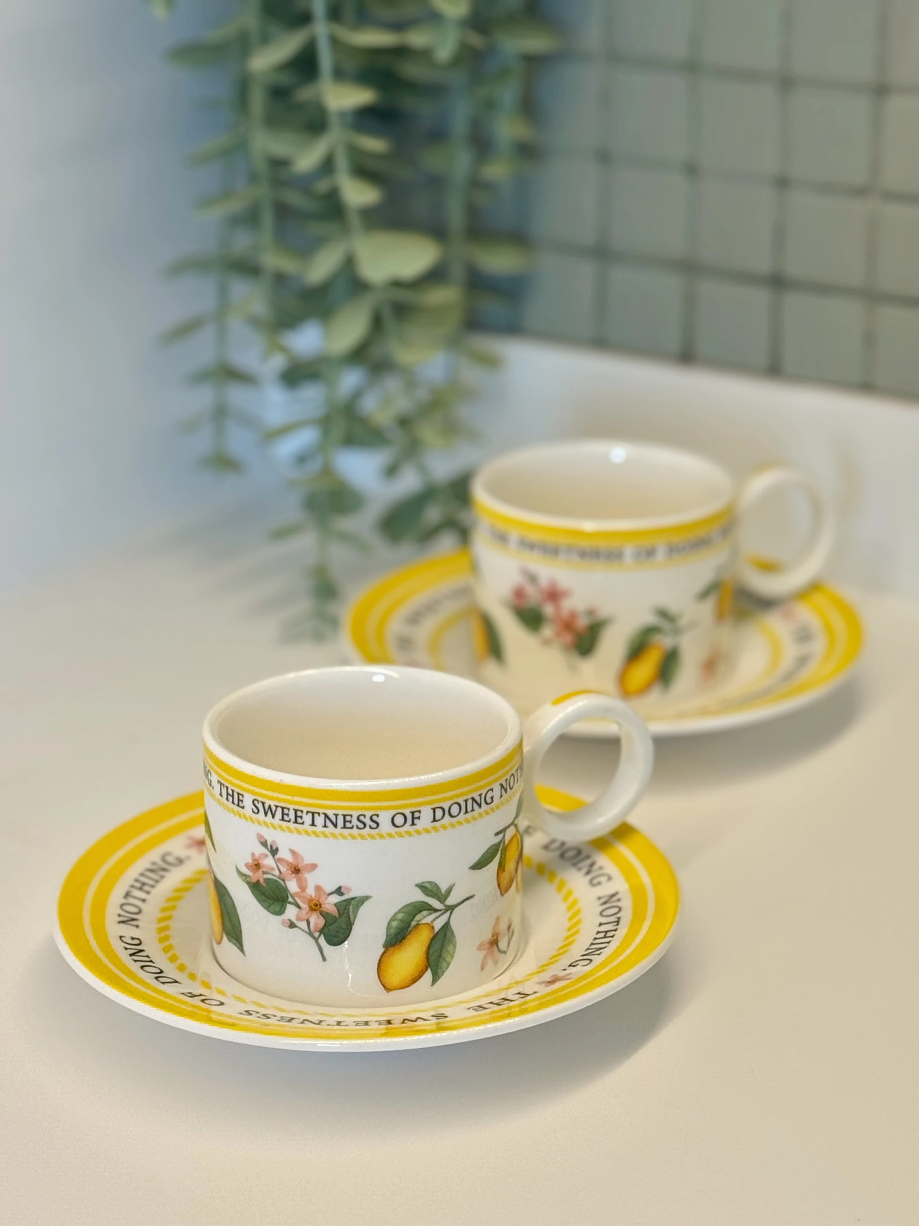 2'li Lemon Bliss Fincan Takımı