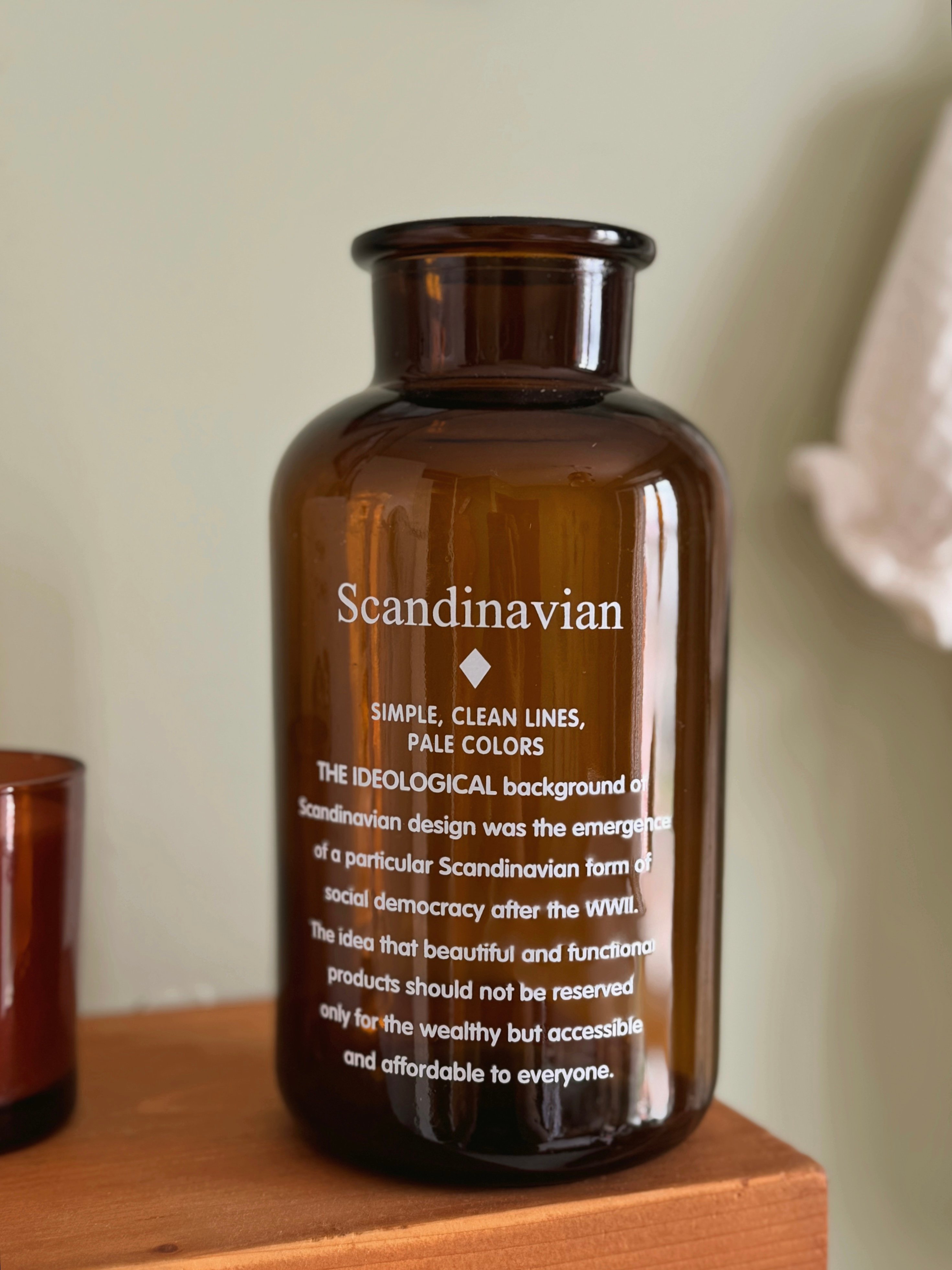 Scandinavian Dekoratif Vazo 