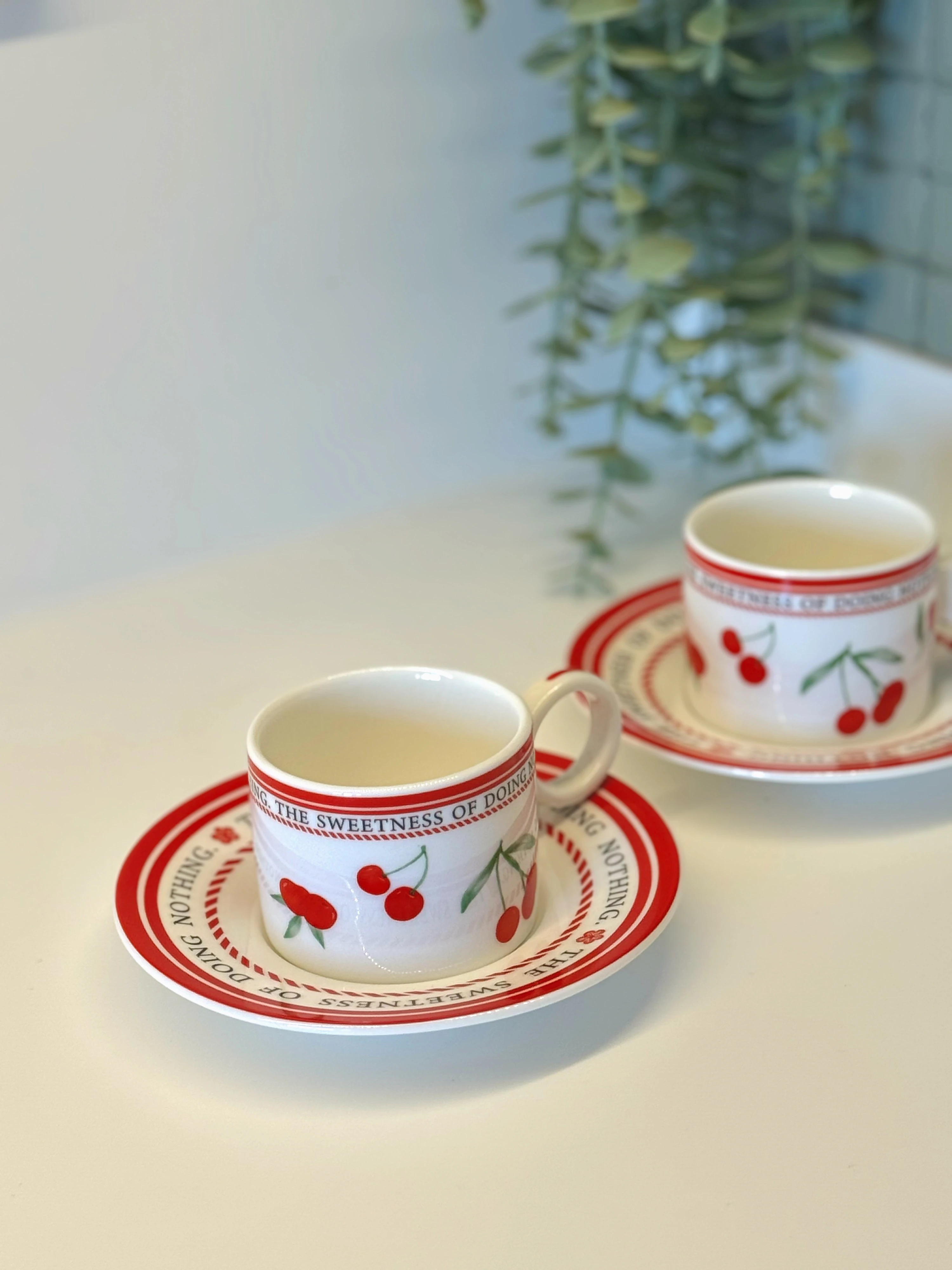 2'li Cherry Bliss Fincan Takımı