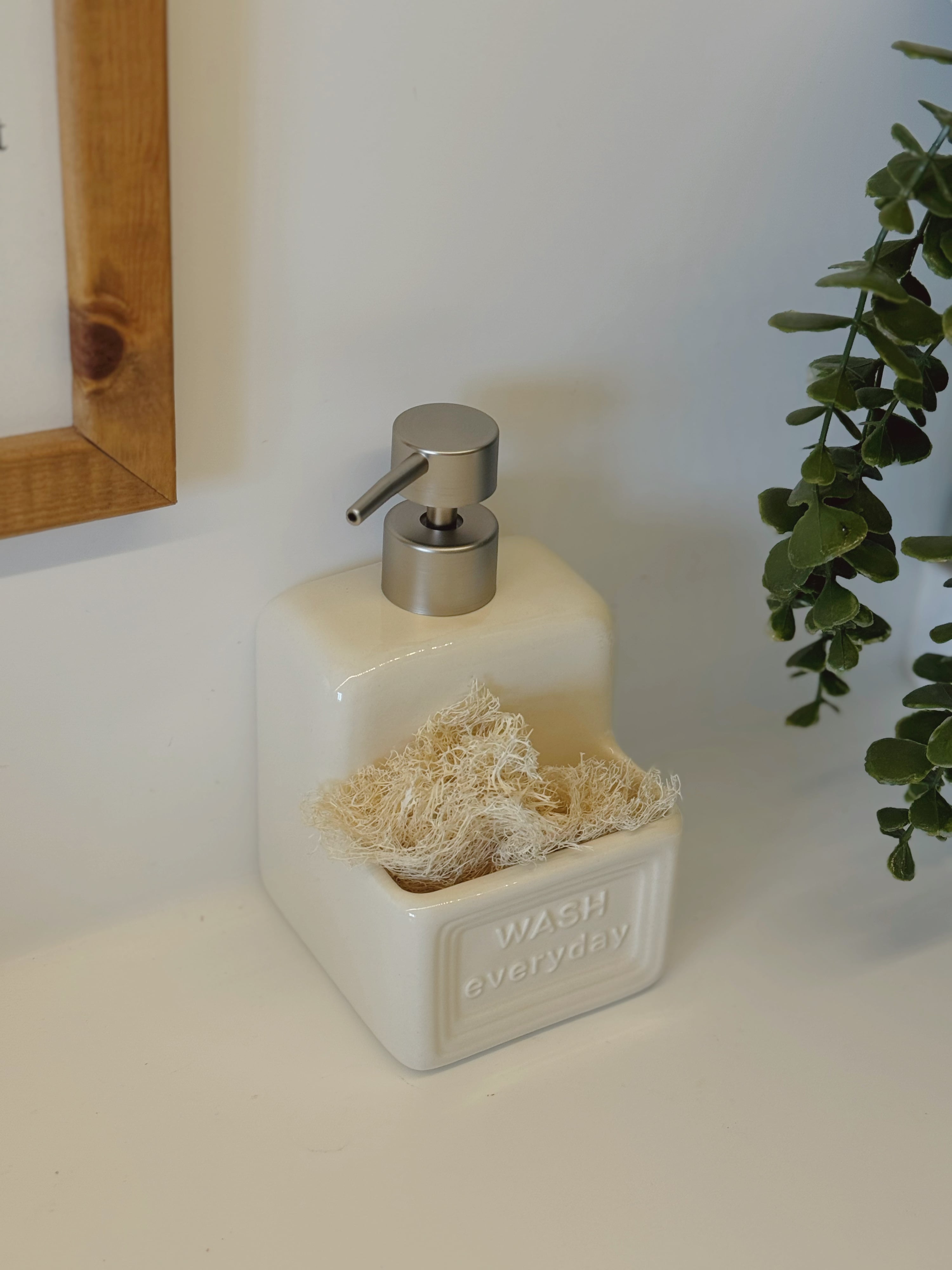 Wash Ön Hazneli Sabunluk Krem